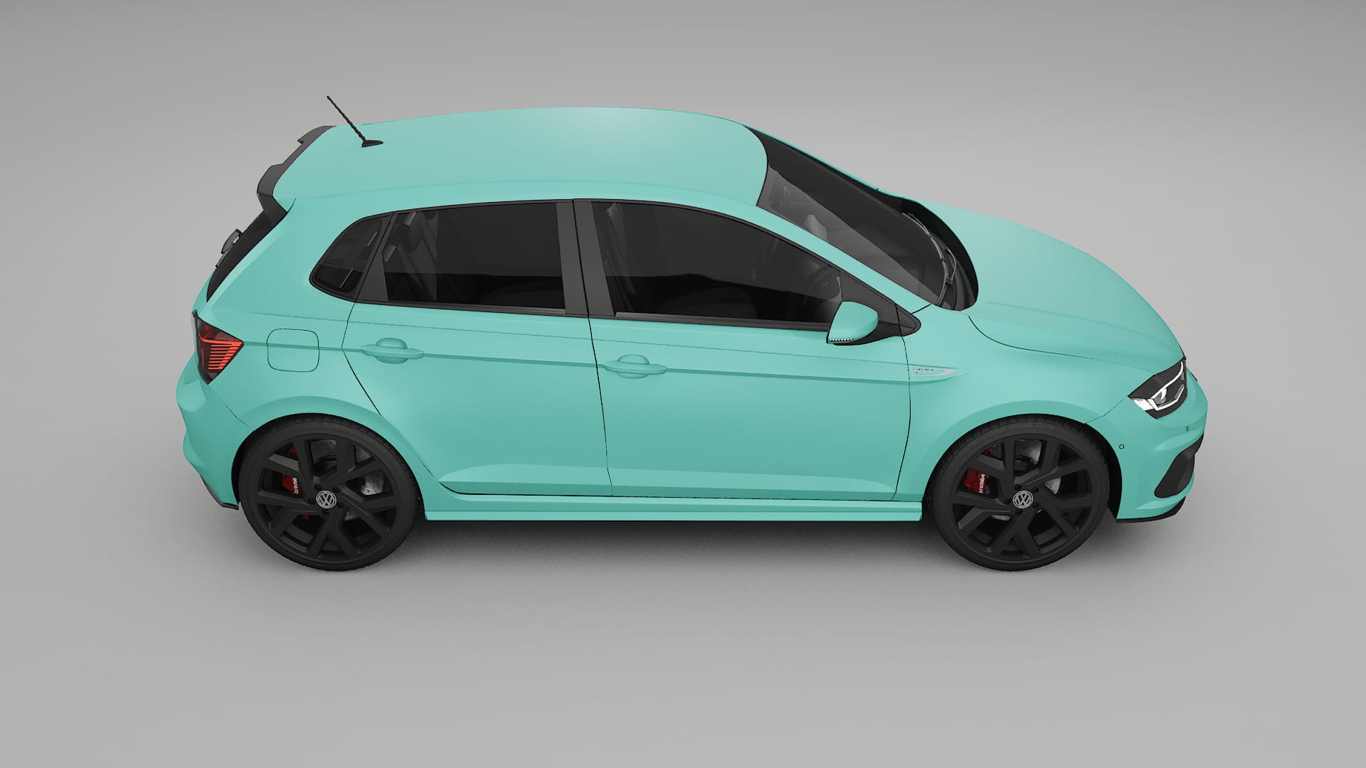 VW Polo GTI VI TPU Lakbeschermingsfolie | FROST Kleurveranderende PPF – Volledig Voorgesneden Kit