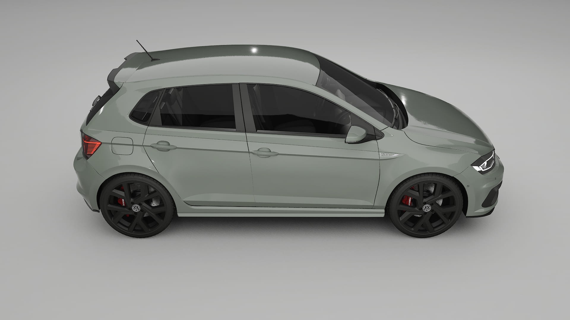 VW Polo GTI VI TPU Lakbeschermingsfolie | SLATE Kleurveranderende PPF – Volledig Voorgesneden Kit