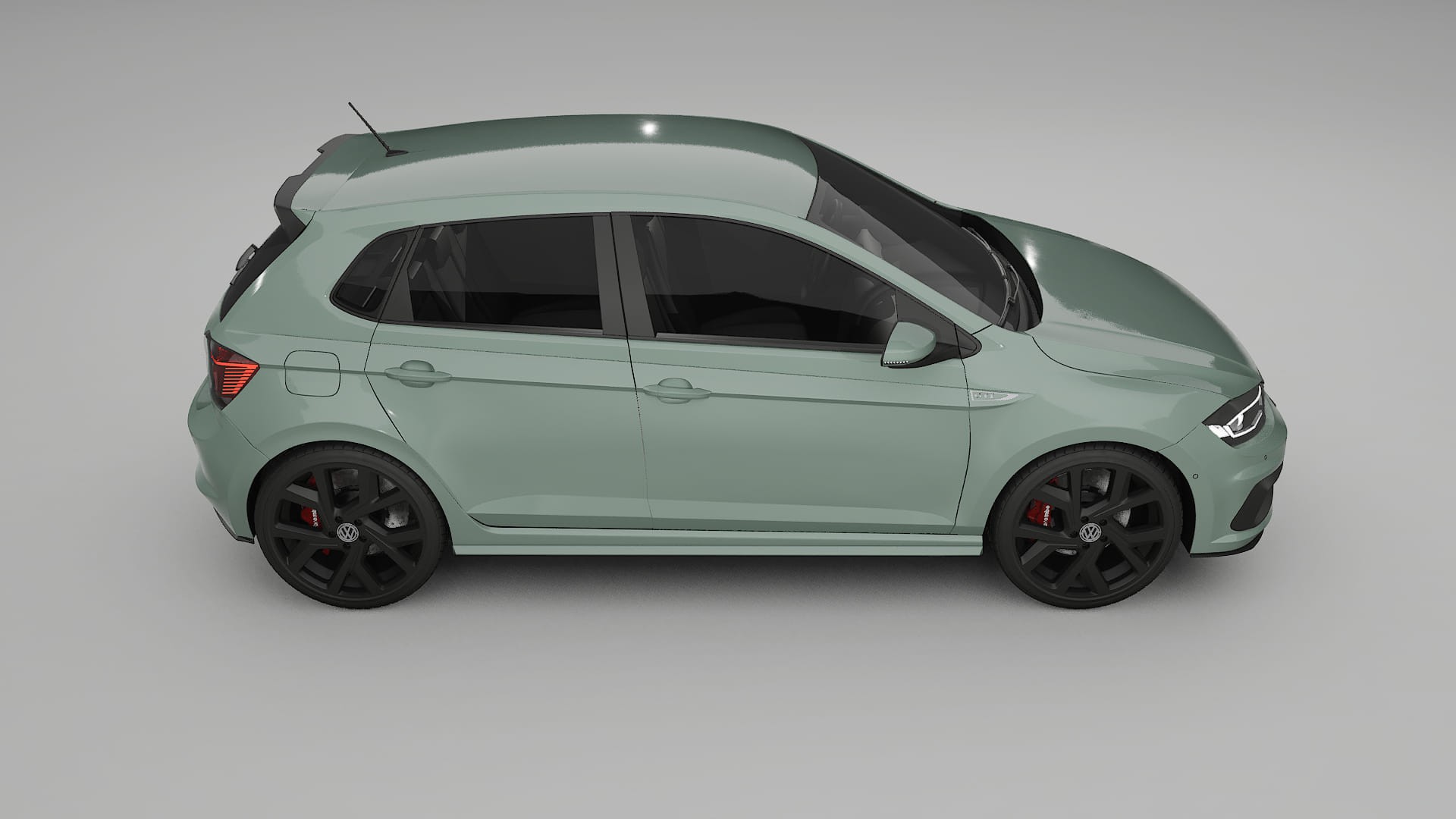 VW Polo GTI VI TPU Lakbeschermingsfolie | CINDER Kleurveranderende PPF – Volledig Voorgesneden Kit