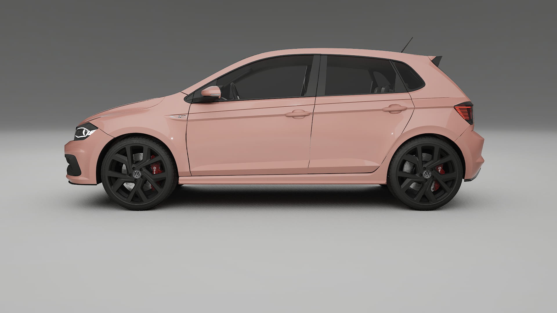 VW Polo GTI VI TPU Lakbeschermingsfolie | BLUSH Kleurveranderende PPF – Volledig Voorgesneden Kit