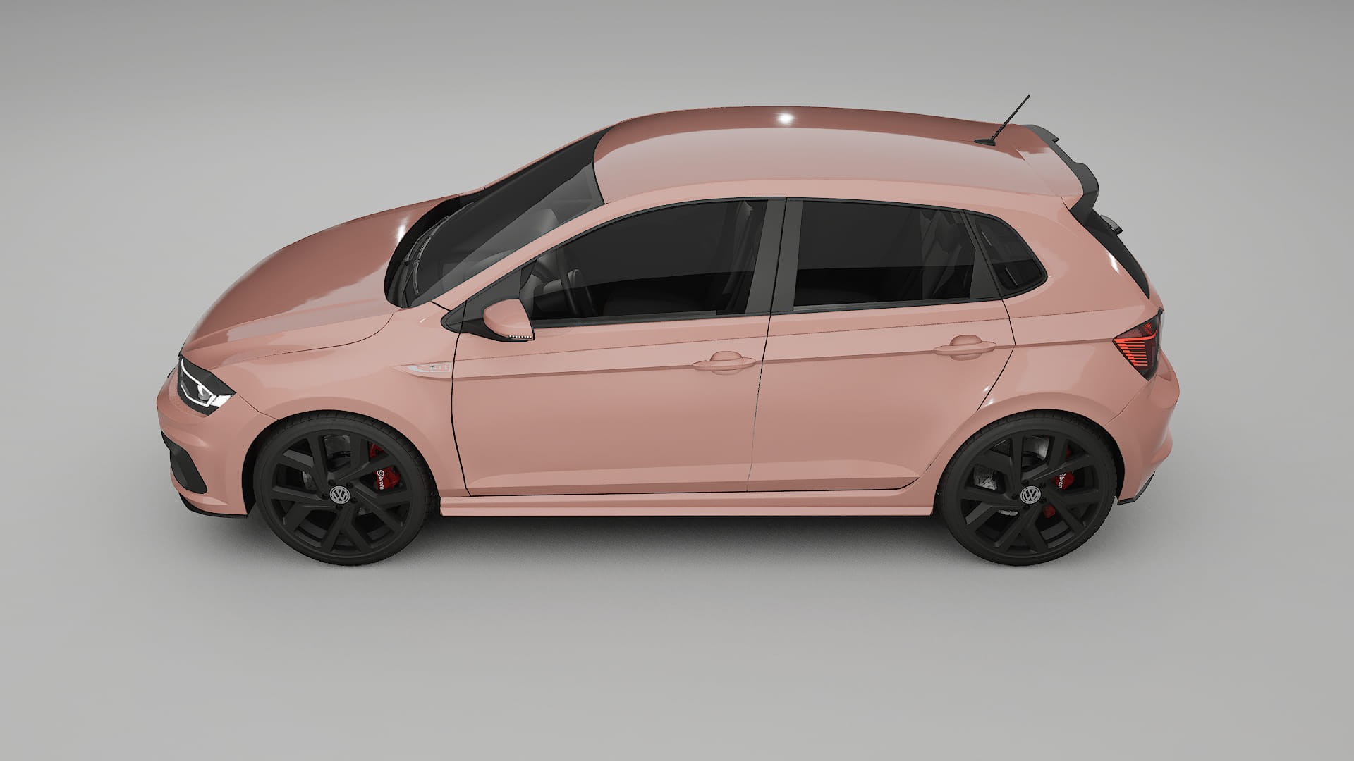 VW Polo GTI VI TPU Lakbeschermingsfolie | BLUSH Kleurveranderende PPF – Volledig Voorgesneden Kit