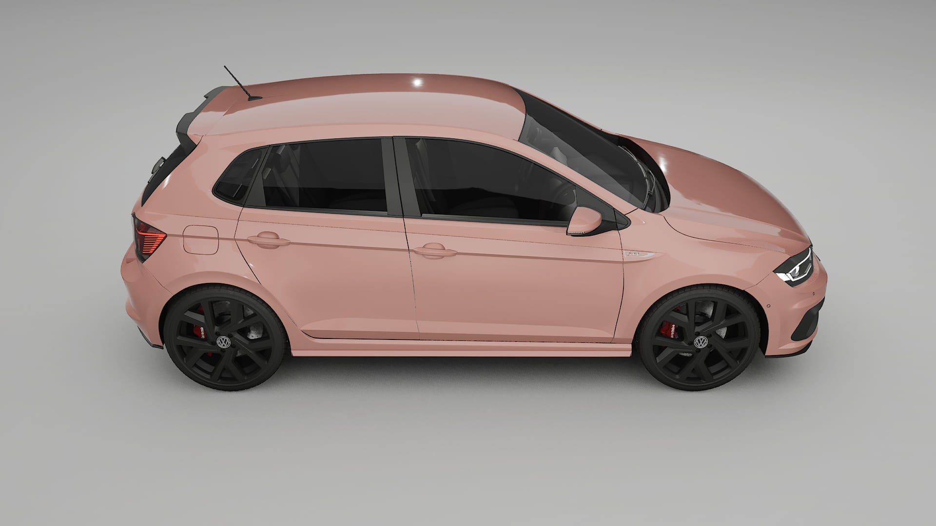 VW Polo GTI VI TPU Lakbeschermingsfolie | BLUSH Kleurveranderende PPF – Volledig Voorgesneden Kit