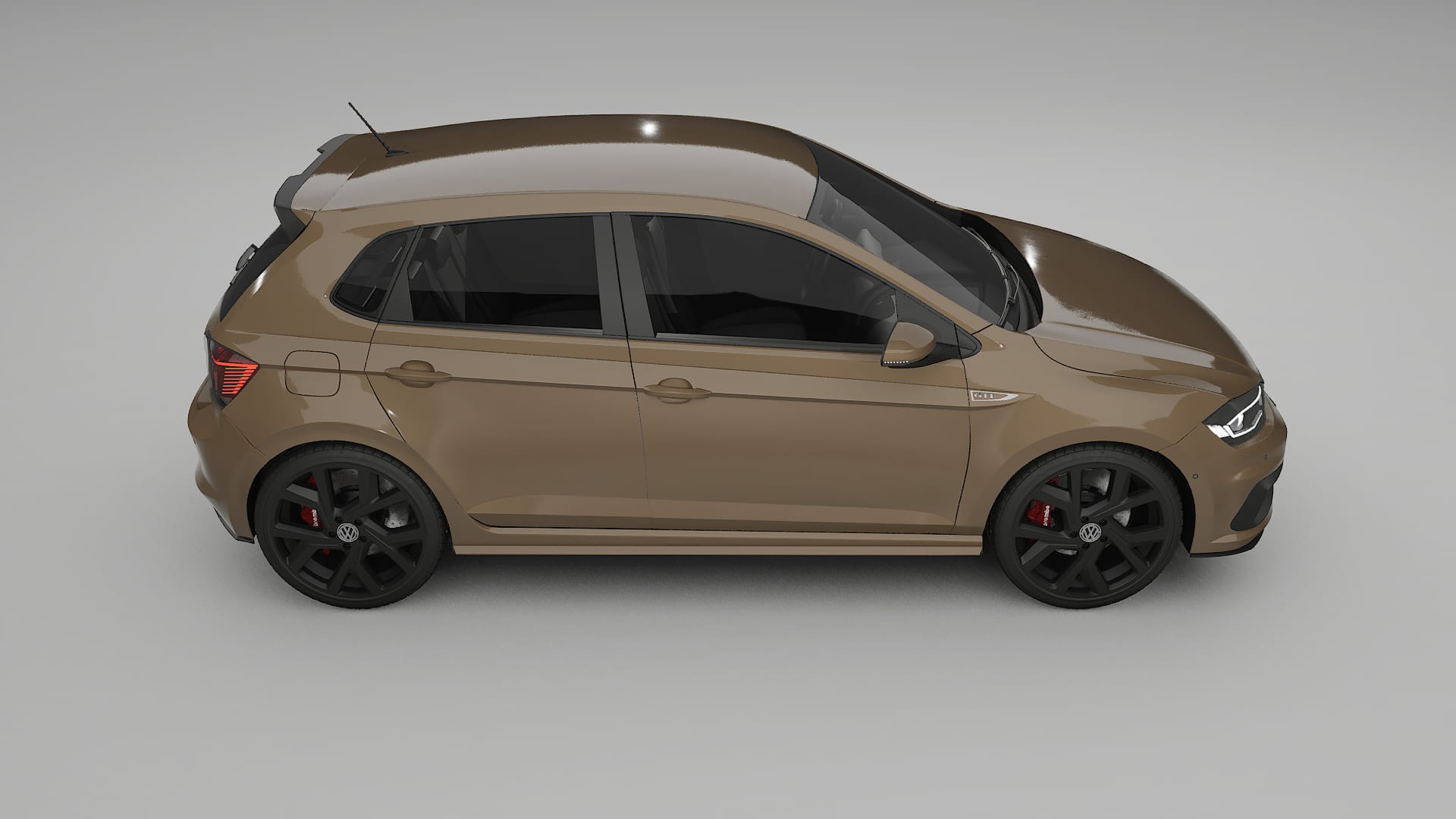 VW Polo GTI VI TPU Lakbeschermingsfolie | SAHARA Kleurveranderende PPF – Volledig Voorgesneden Kit