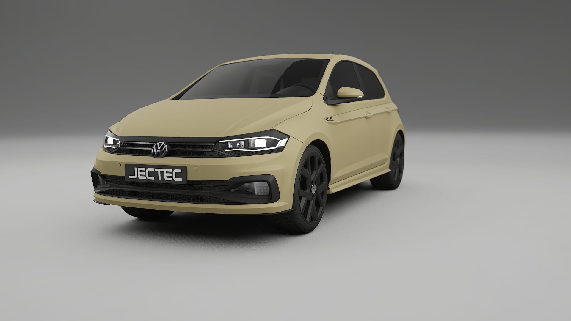 VW Polo GTI VI TPU Lakbeschermingsfolie | SAND Kleurveranderende PPF – Volledig Voorgesneden Kit