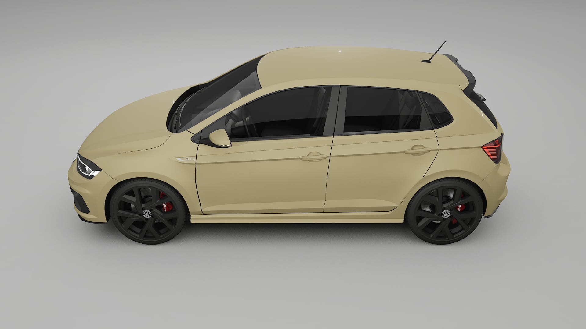 VW Polo GTI VI TPU Lakbeschermingsfolie | SAND Kleurveranderende PPF – Volledig Voorgesneden Kit