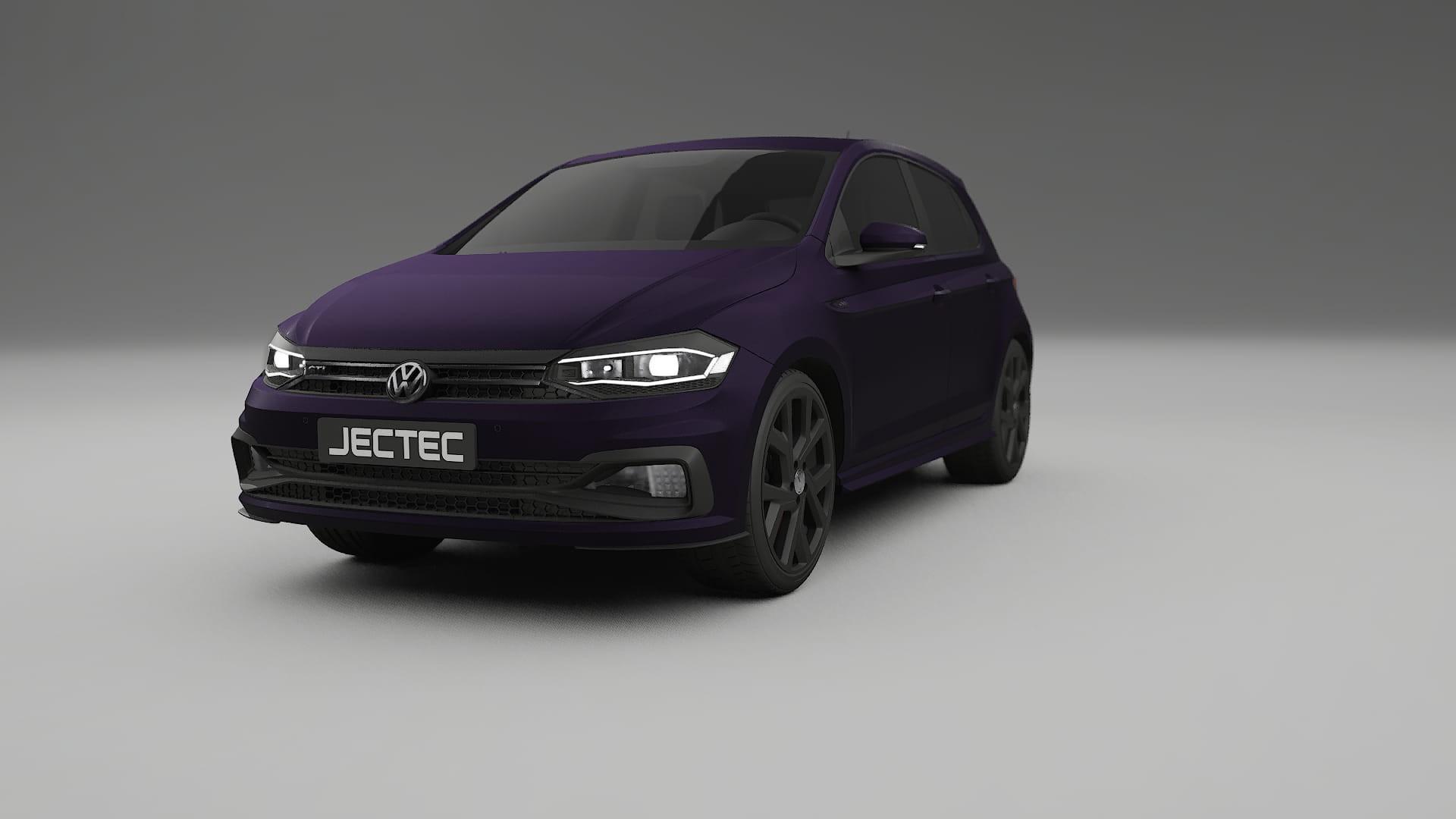 VW Polo GTI VI TPU Lakbeschermingsfolie | VIOLET Kleurveranderende PPF – Volledig Voorgesneden Kit