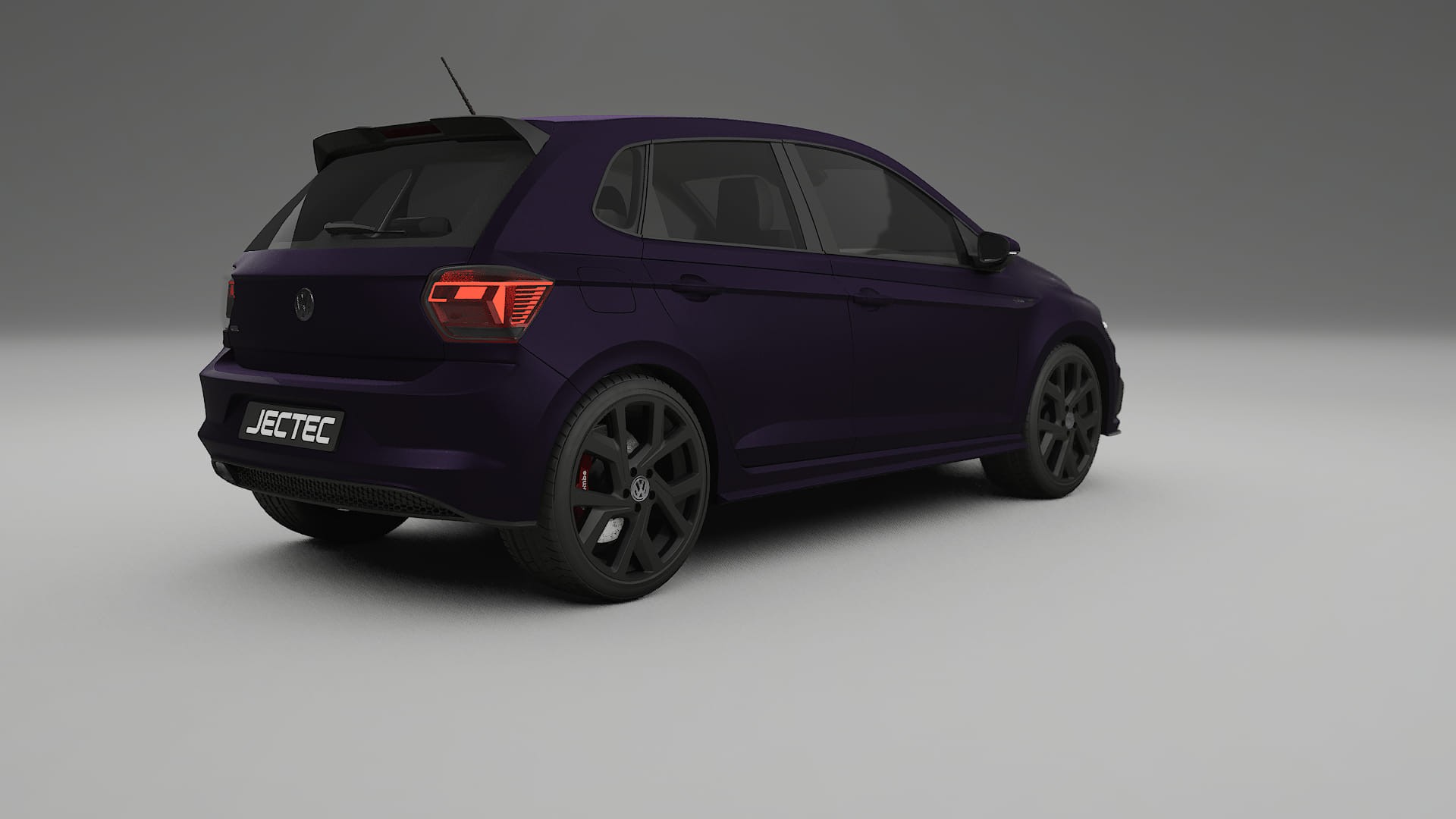 VW Polo GTI VI TPU Lakbeschermingsfolie | VIOLET Kleurveranderende PPF – Volledig Voorgesneden Kit