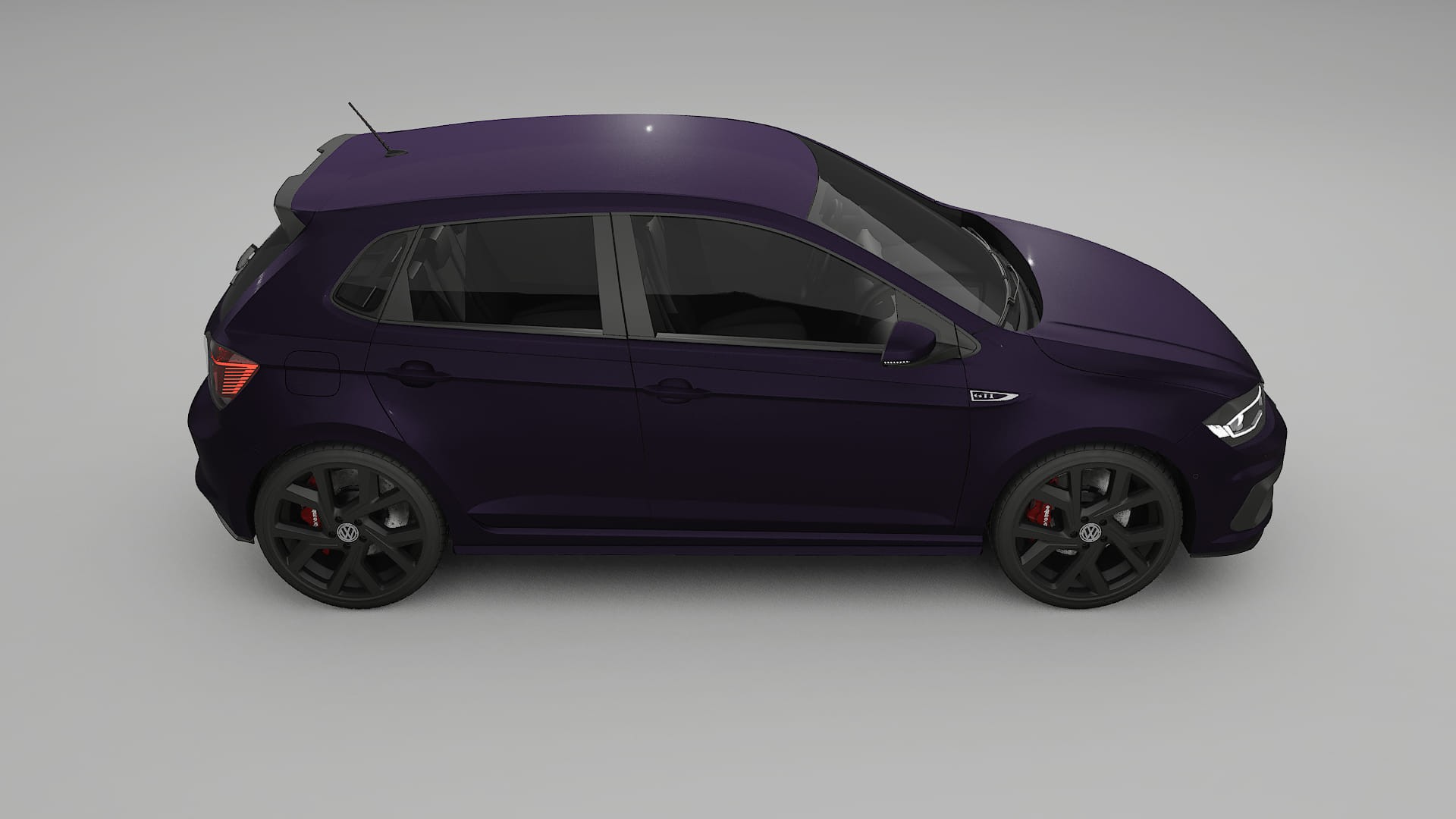 VW Polo GTI VI TPU Lakbeschermingsfolie | VIOLET Kleurveranderende PPF – Volledig Voorgesneden Kit