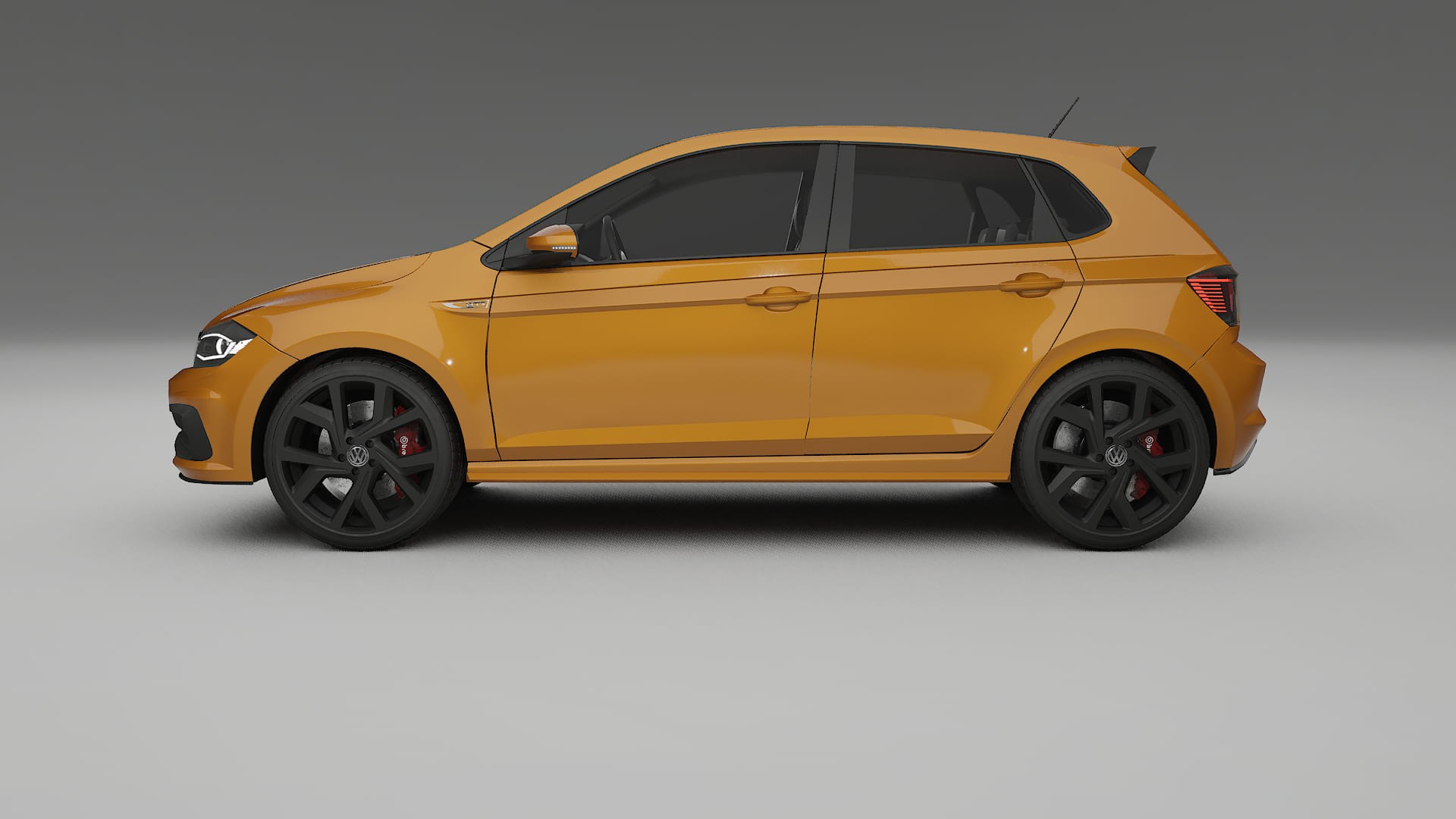 VW Polo GTI VI TPU Lakbeschermingsfolie | DAISY Kleurveranderende PPF – Volledig Voorgesneden Kit