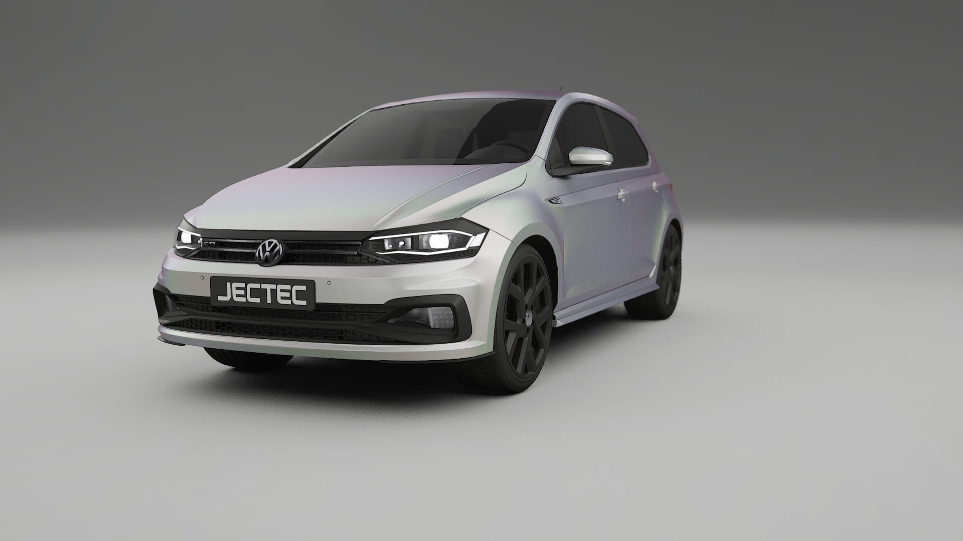VW Polo GTI VI TPU Lakbeschermingsfolie | NEBULA Kleurveranderende PPF – Volledig Voorgesneden Kit