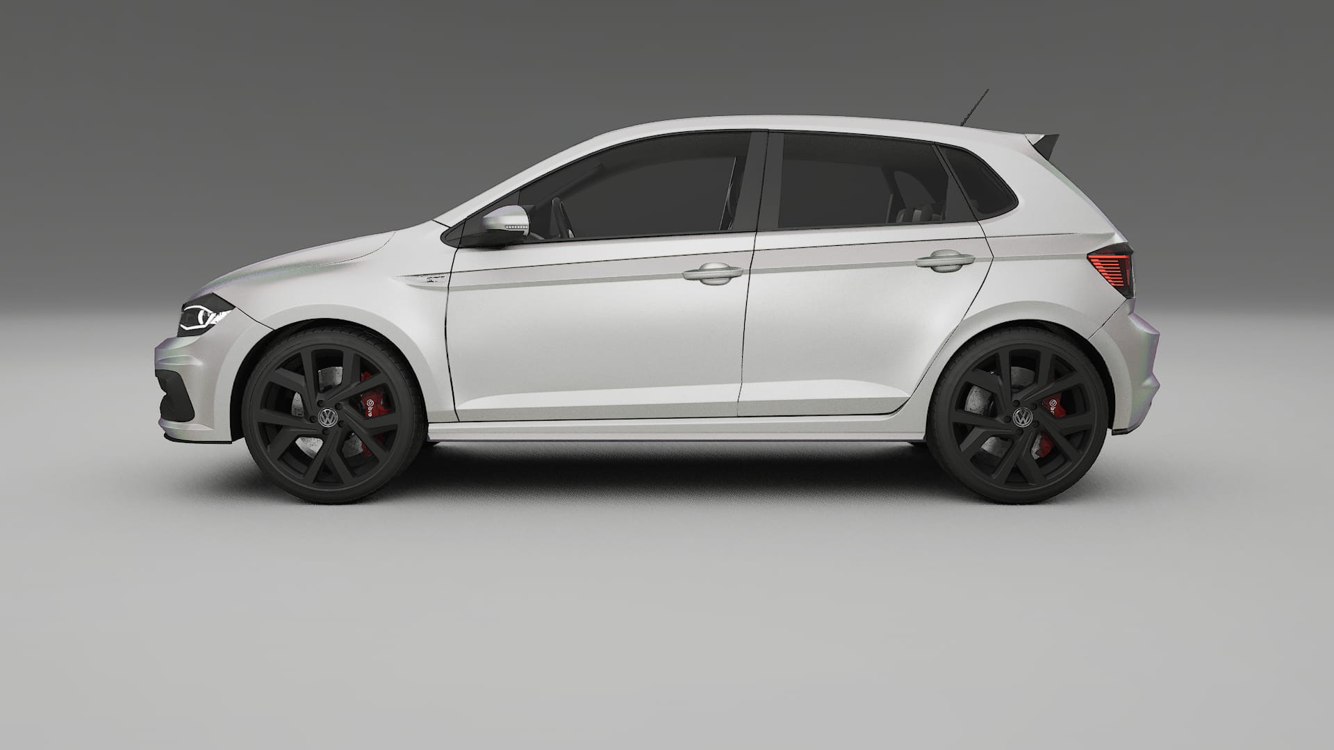 VW Polo GTI VI TPU Lakbeschermingsfolie | NEBULA Kleurveranderende PPF – Volledig Voorgesneden Kit