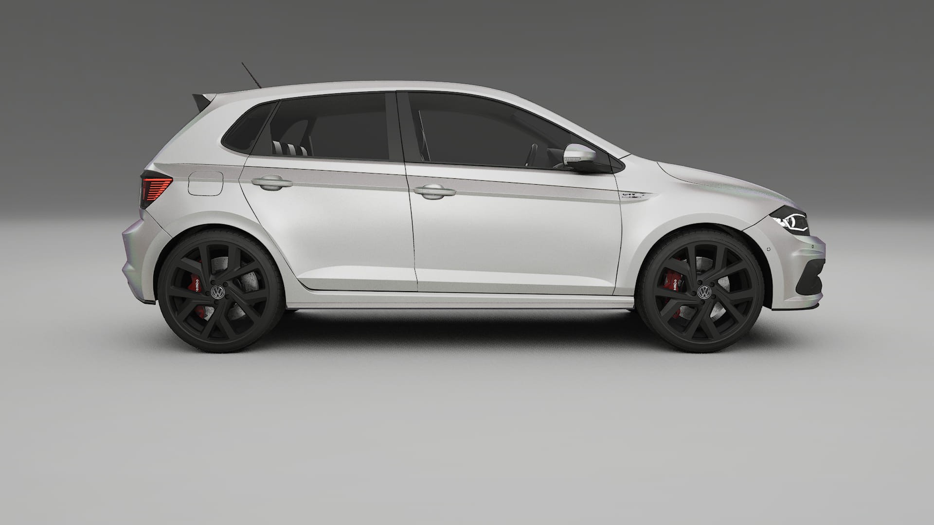 VW Polo GTI VI TPU Lakbeschermingsfolie | NEBULA Kleurveranderende PPF – Volledig Voorgesneden Kit