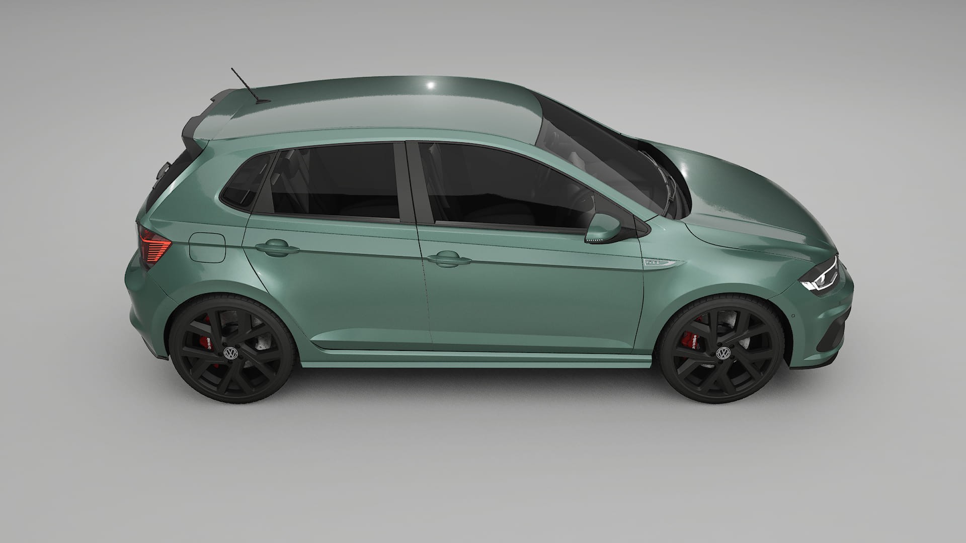VW Polo GTI VI TPU Lakbeschermingsfolie | EVERGREEN Kleurveranderende PPF – Volledig Voorgesneden Kit