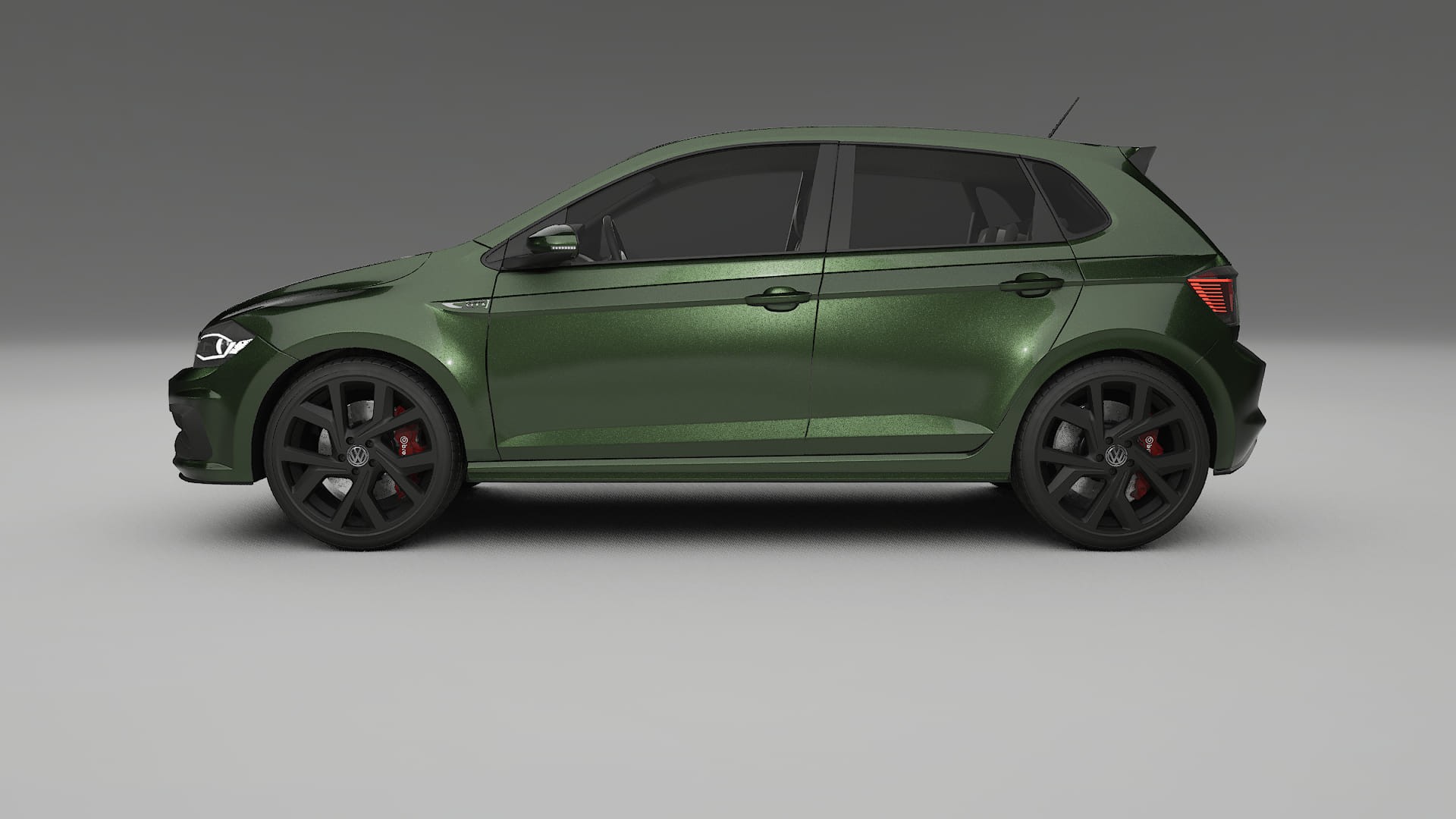 VW Polo GTI VI TPU Lakbeschermingsfolie | LAGOON Kleurveranderende PPF – Volledig Voorgesneden Kit