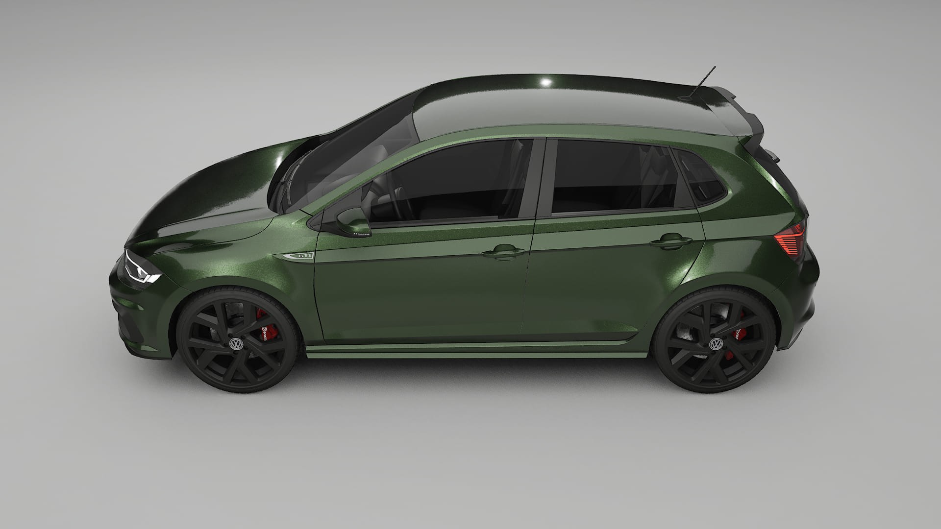 VW Polo GTI VI TPU Lakbeschermingsfolie | LAGOON Kleurveranderende PPF – Volledig Voorgesneden Kit