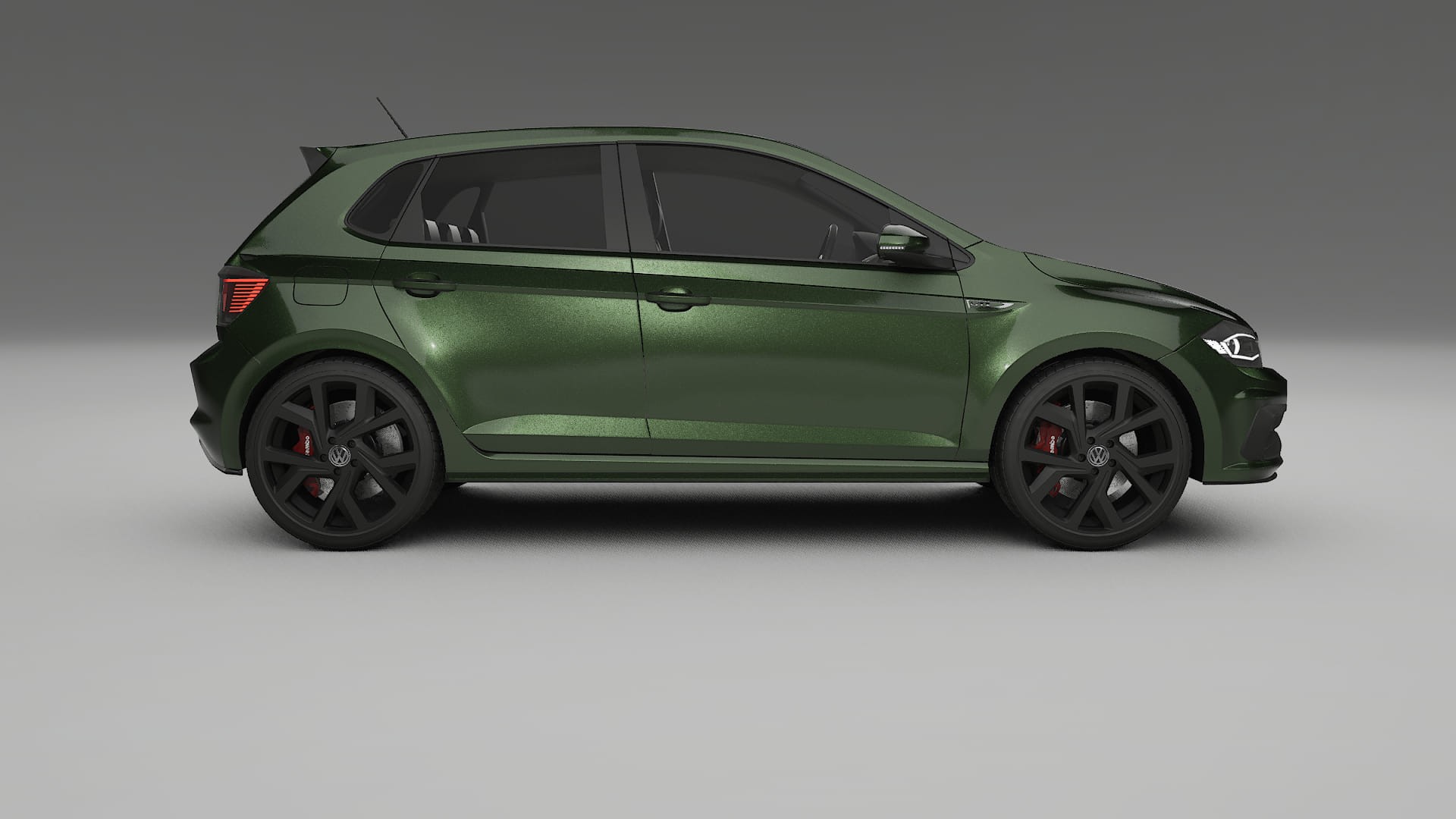 VW Polo GTI VI TPU Lakbeschermingsfolie | LAGOON Kleurveranderende PPF – Volledig Voorgesneden Kit