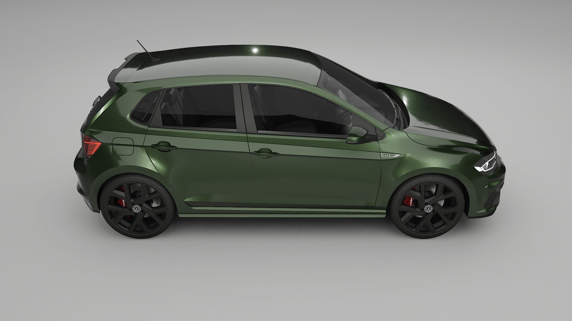 VW Polo GTI VI TPU Lakbeschermingsfolie | LAGOON Kleurveranderende PPF – Volledig Voorgesneden Kit