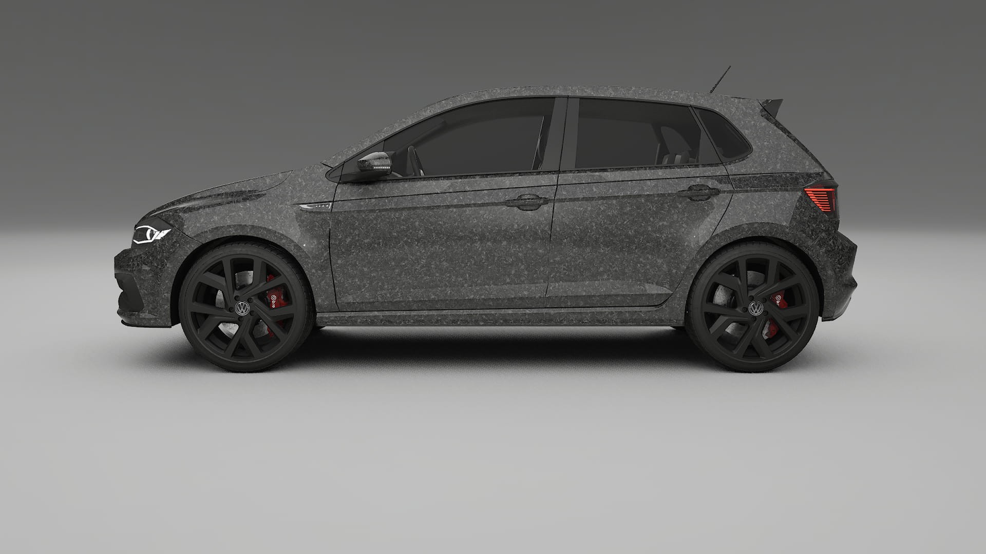 VW Polo GTI VI TPU Lakbeschermingsfolie | FORGED S Kleurveranderende PPF – Volledig Voorgesneden Kit