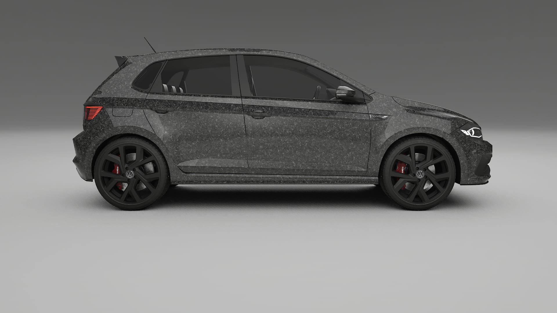 VW Polo GTI VI TPU Lakbeschermingsfolie | FORGED S Kleurveranderende PPF – Volledig Voorgesneden Kit