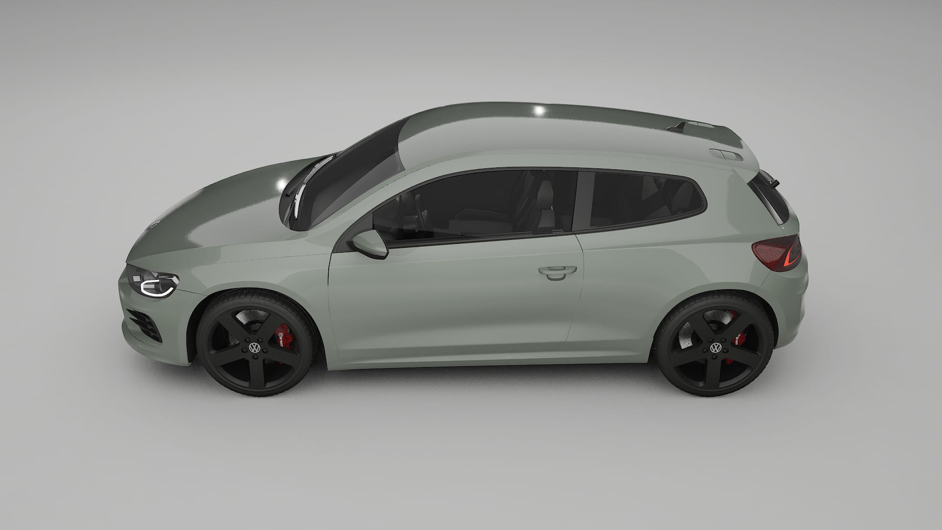 VW Scirocco R III TPU Lakbeschermingsfolie | SLATE Kleurveranderende PPF – Volledig Voorgesneden Kit