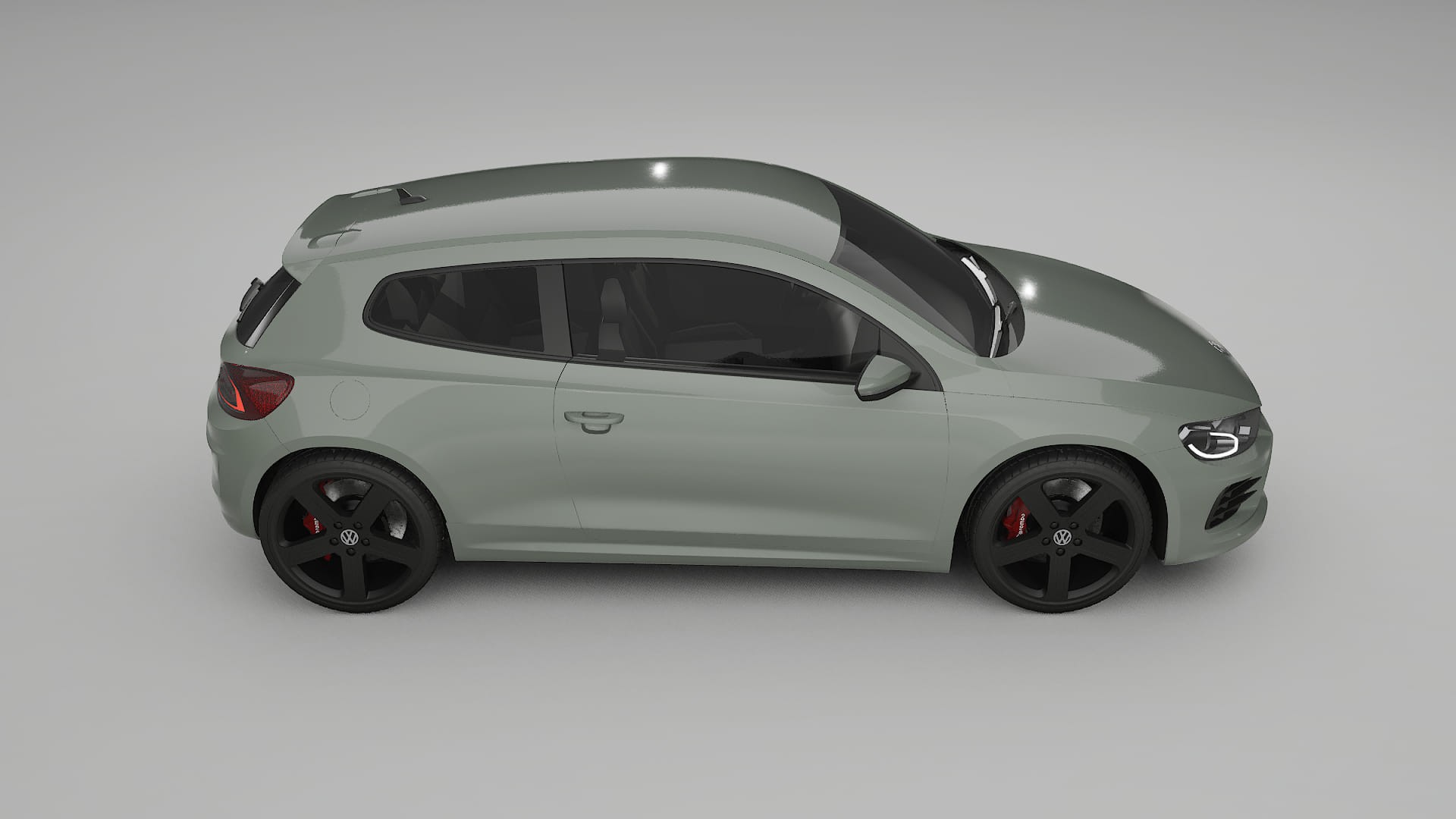 VW Scirocco R III TPU Lakbeschermingsfolie | SLATE Kleurveranderende PPF – Volledig Voorgesneden Kit