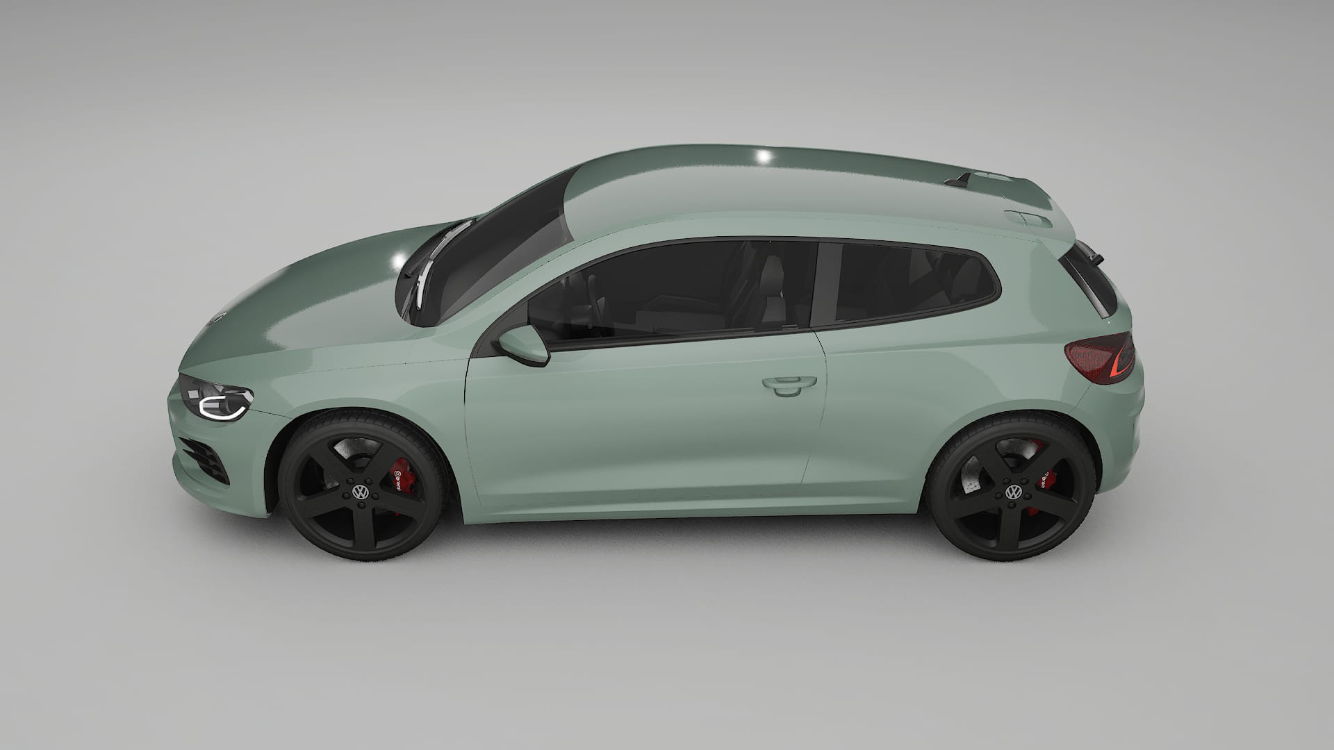 VW Scirocco R III TPU Lakbeschermingsfolie | CINDER Kleurveranderende PPF – Volledig Voorgesneden Kit