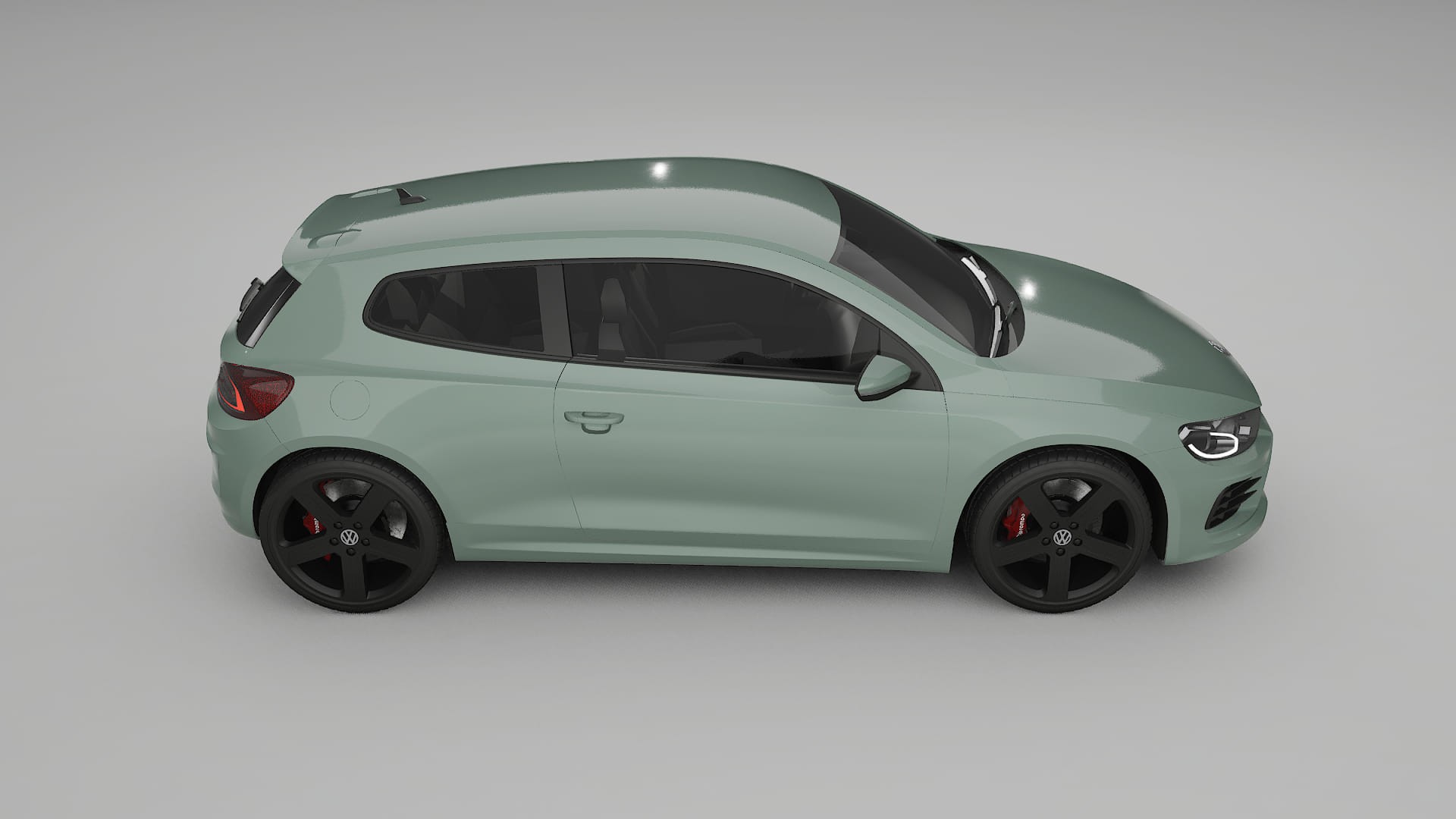 VW Scirocco R III TPU Lakbeschermingsfolie | CINDER Kleurveranderende PPF – Volledig Voorgesneden Kit