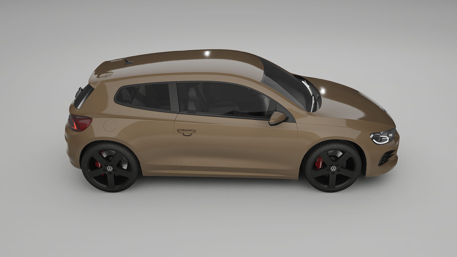 VW Scirocco R III TPU Lakbeschermingsfolie | SAHARA Kleurveranderende PPF – Volledig Voorgesneden Kit