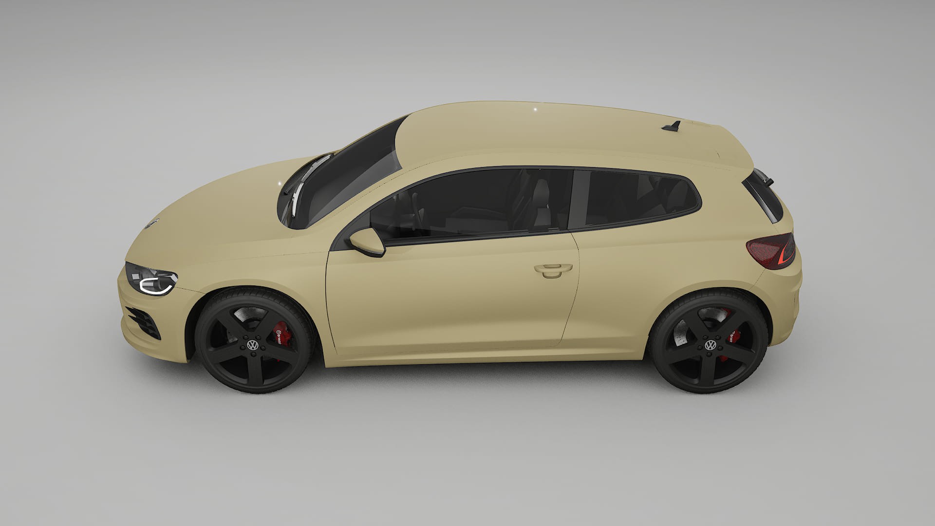 VW Scirocco R III TPU Lakbeschermingsfolie | SAND Kleurveranderende PPF – Volledig Voorgesneden Kit