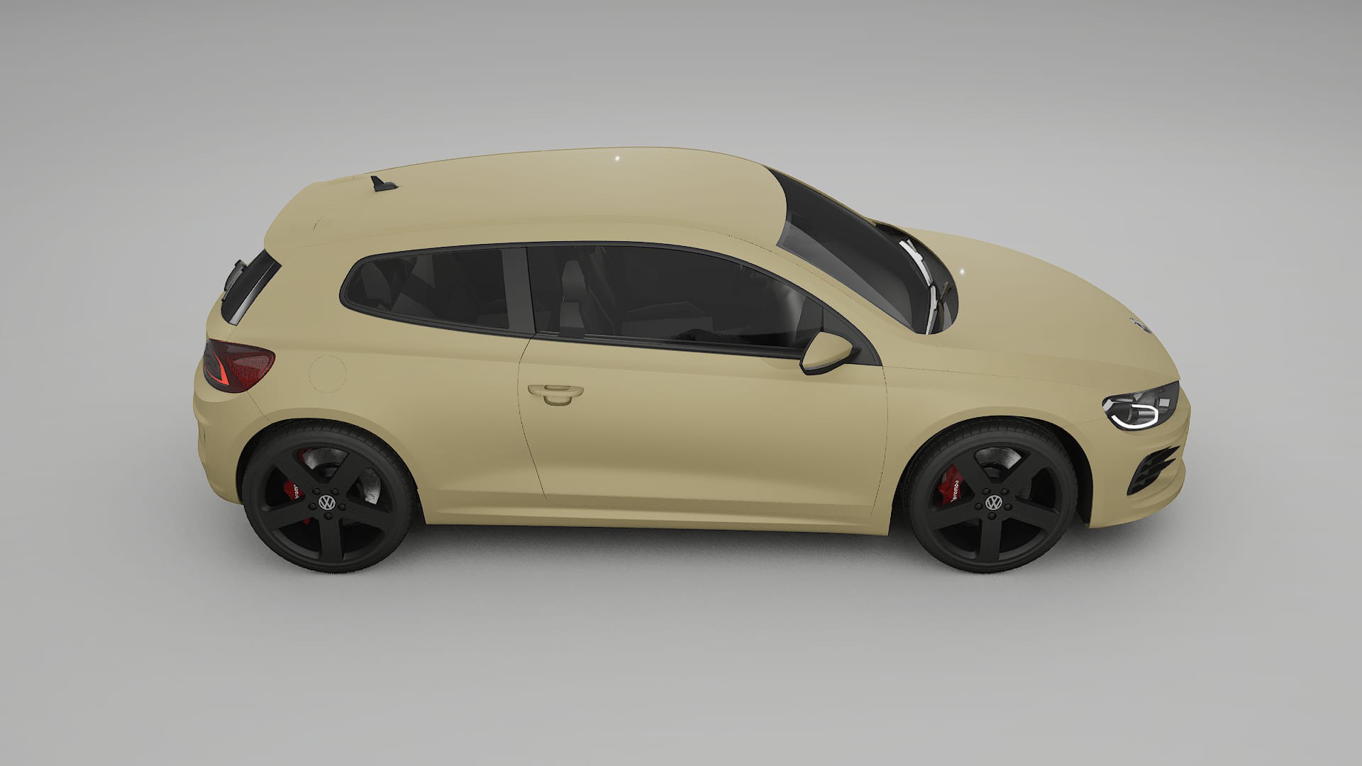 VW Scirocco R III TPU Lakbeschermingsfolie | SAND Kleurveranderende PPF – Volledig Voorgesneden Kit