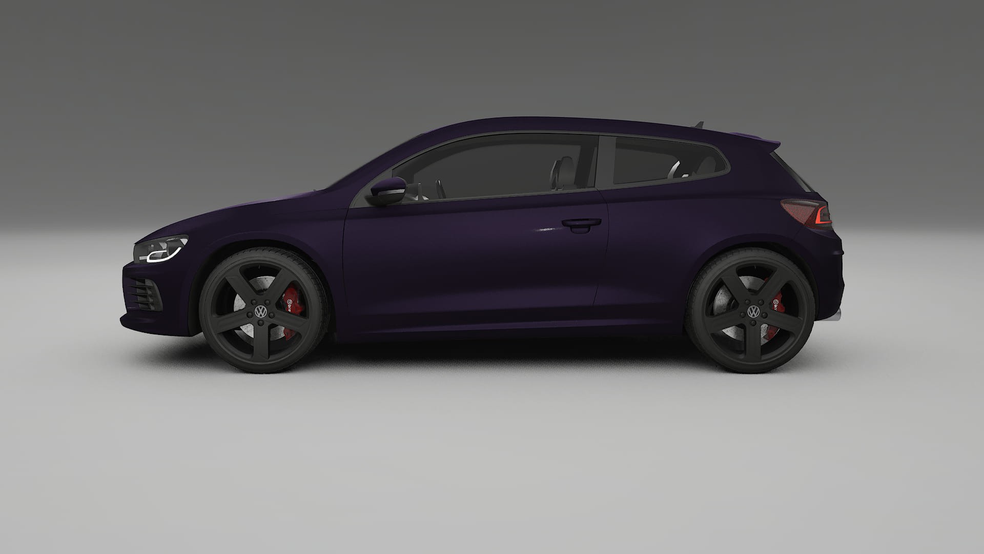 VW Scirocco R III TPU Lakbeschermingsfolie | VIOLET Kleurveranderende PPF – Volledig Voorgesneden Kit