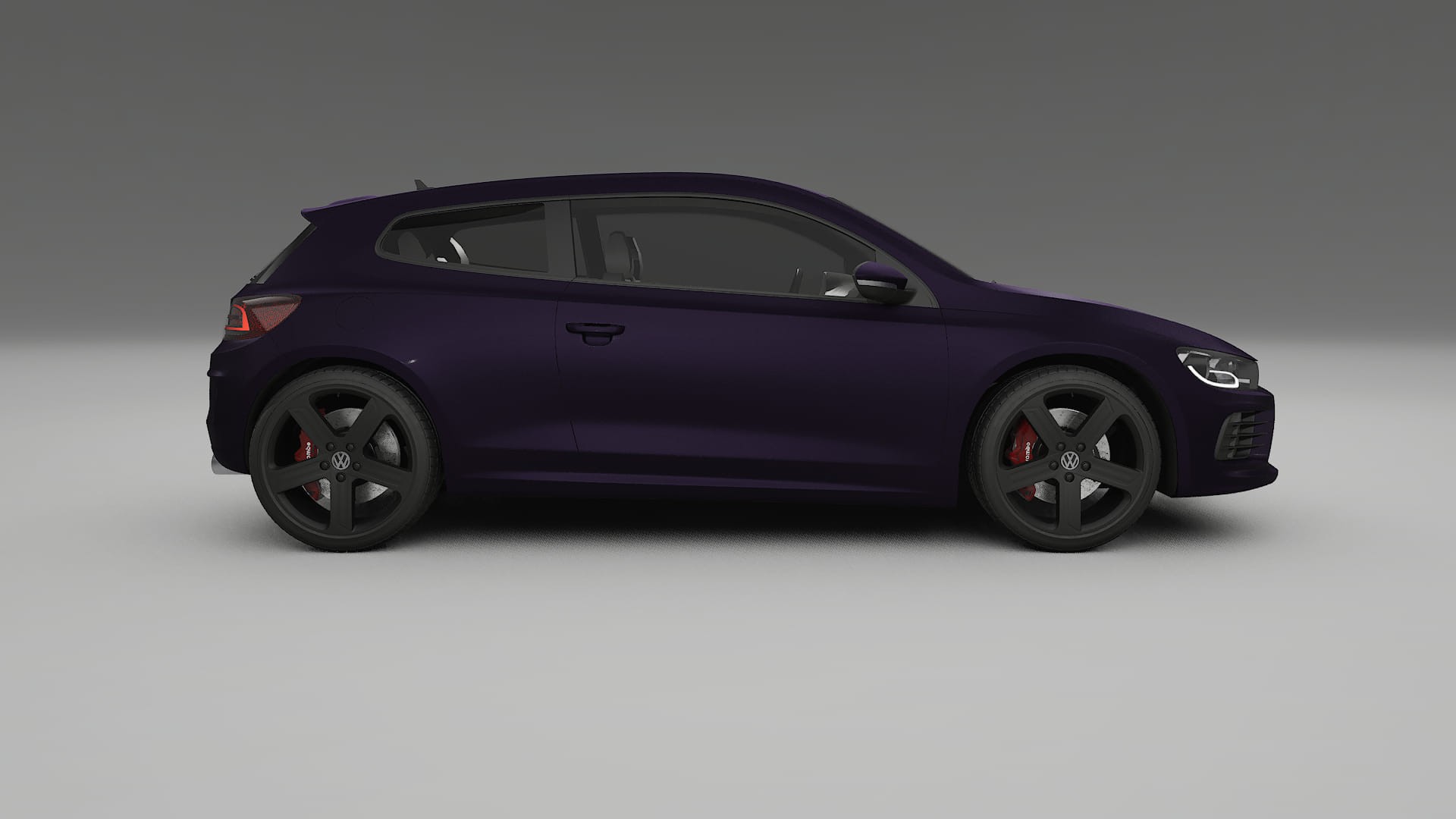 VW Scirocco R III TPU Lakbeschermingsfolie | VIOLET Kleurveranderende PPF – Volledig Voorgesneden Kit