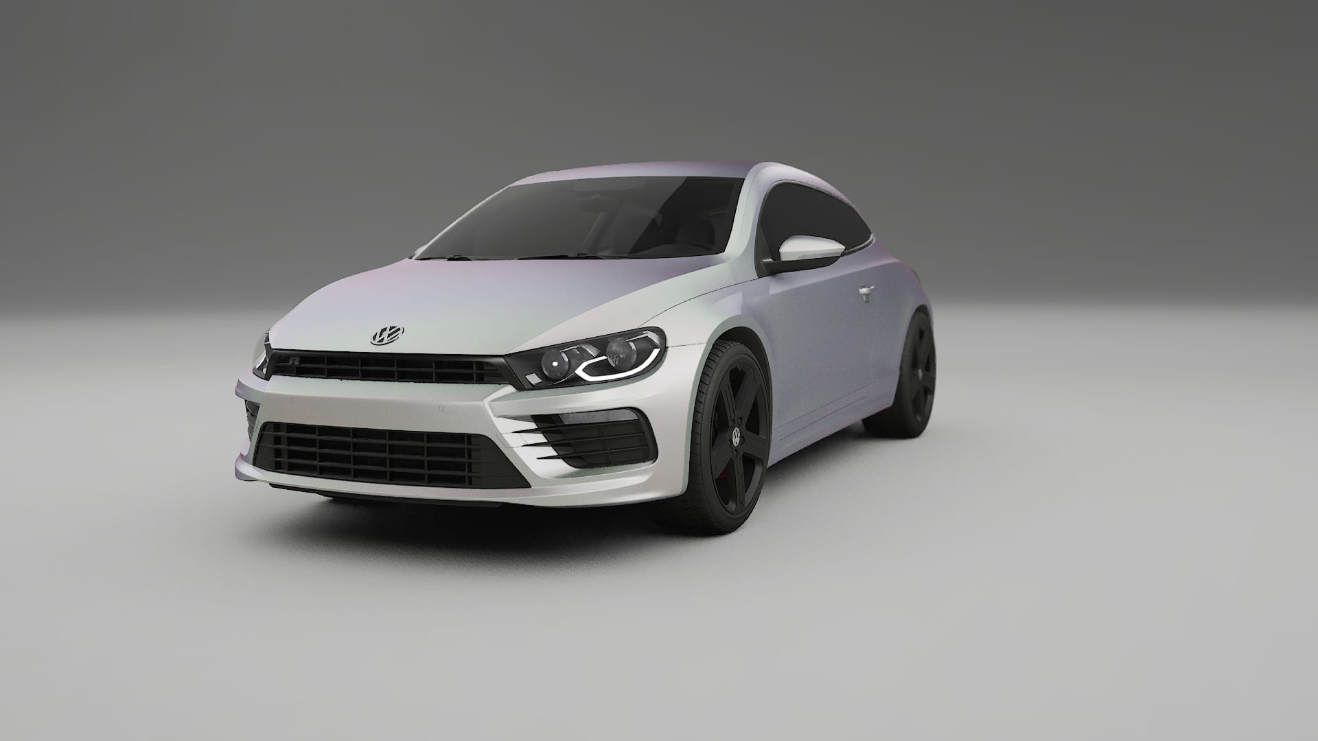 VW Scirocco R III TPU Lakbeschermingsfolie | NEBULA Kleurveranderende PPF – Volledig Voorgesneden Kit
