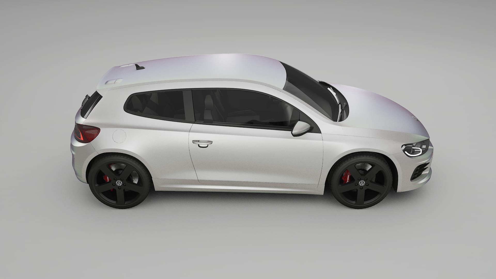 VW Scirocco R III TPU Lakbeschermingsfolie | NEBULA Kleurveranderende PPF – Volledig Voorgesneden Kit