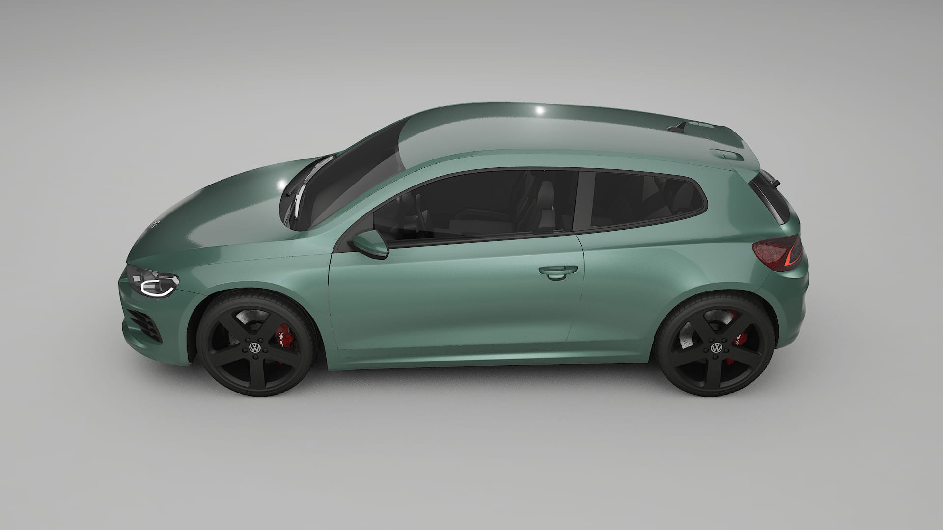 VW Scirocco R III TPU Lakbeschermingsfolie | EVERGREEN Kleurveranderende PPF – Volledig Voorgesneden Kit