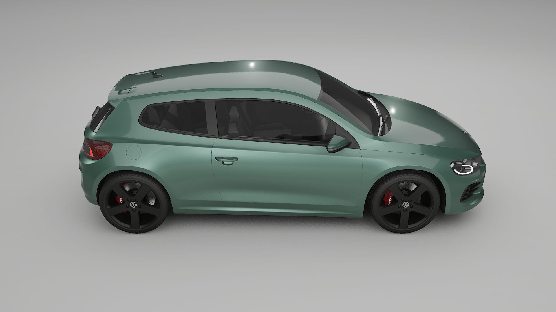 VW Scirocco R III TPU Lakbeschermingsfolie | EVERGREEN Kleurveranderende PPF – Volledig Voorgesneden Kit