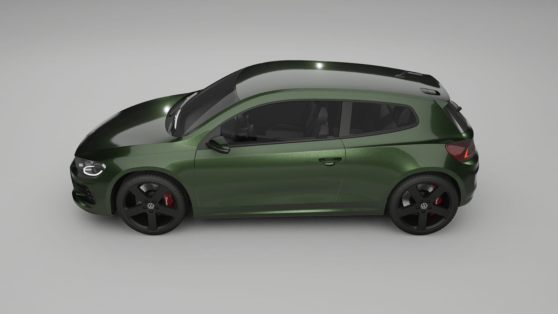 VW Scirocco R III TPU Lakbeschermingsfolie | LAGOON Kleurveranderende PPF – Volledig Voorgesneden Kit