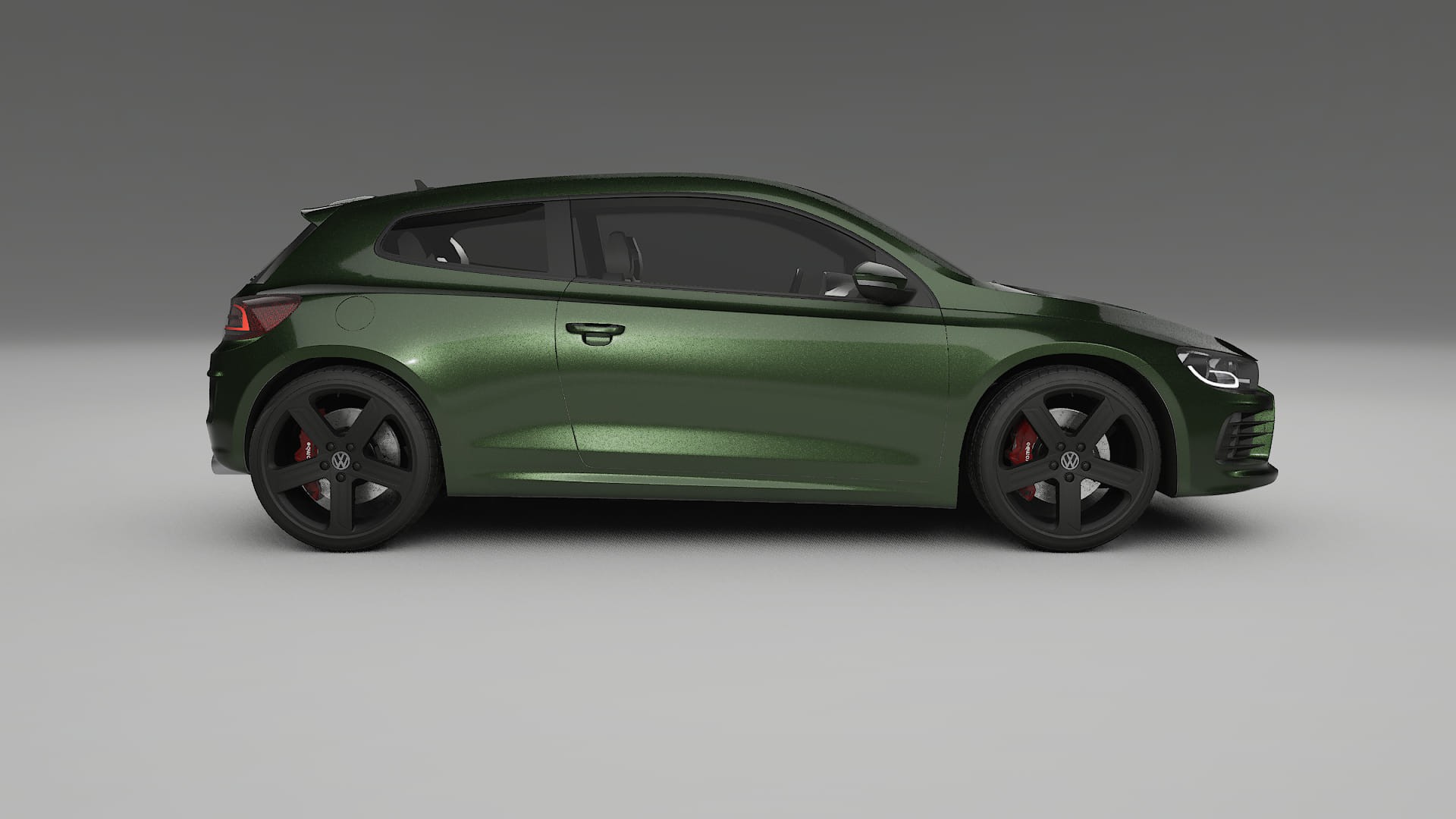 VW Scirocco R III TPU Lakbeschermingsfolie | LAGOON Kleurveranderende PPF – Volledig Voorgesneden Kit