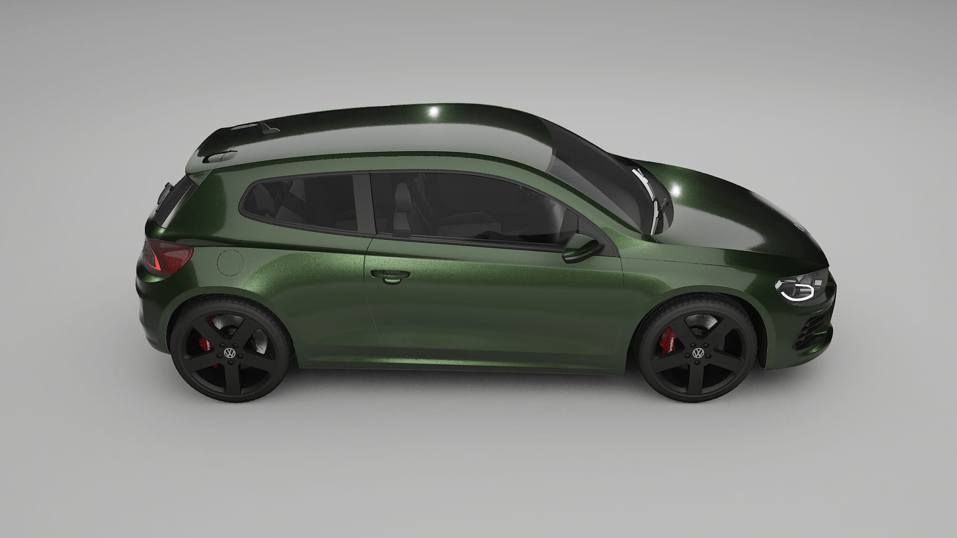 VW Scirocco R III TPU Lakbeschermingsfolie | LAGOON Kleurveranderende PPF – Volledig Voorgesneden Kit