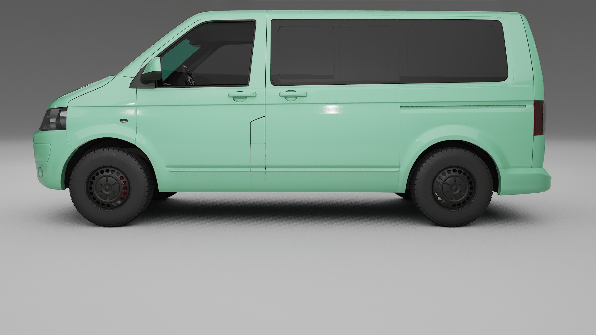 VW Transporter T5 Caravelle TPU Lakbeschermingsfolie | DUSTY Kleurveranderende PPF – Volledig Voorgesneden Kit