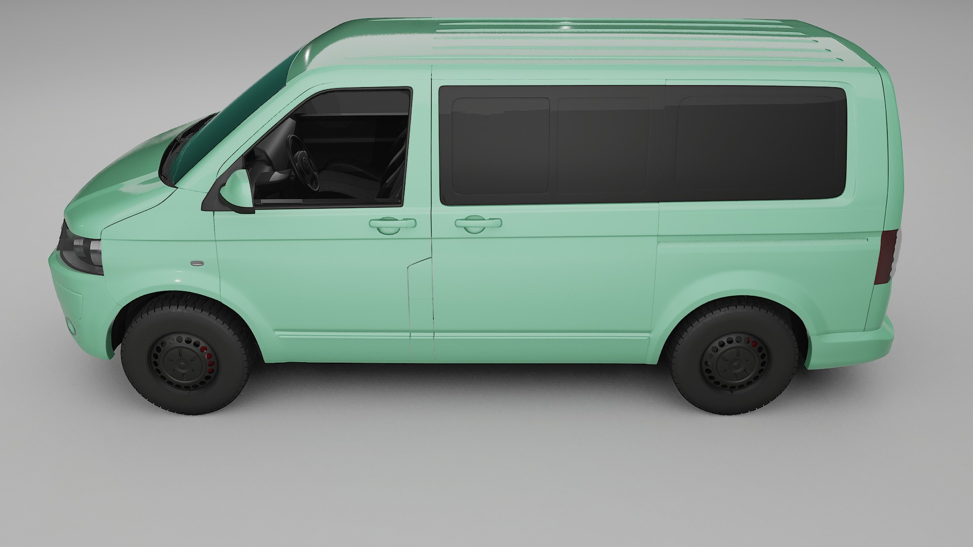 VW Transporter T5 Caravelle TPU Lakbeschermingsfolie | DUSTY Kleurveranderende PPF – Volledig Voorgesneden Kit