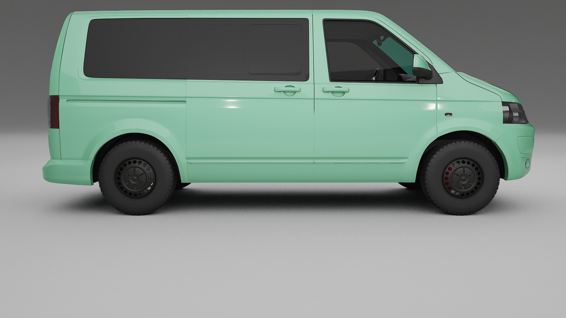 VW Transporter T5 Caravelle TPU Lakbeschermingsfolie | DUSTY Kleurveranderende PPF – Volledig Voorgesneden Kit