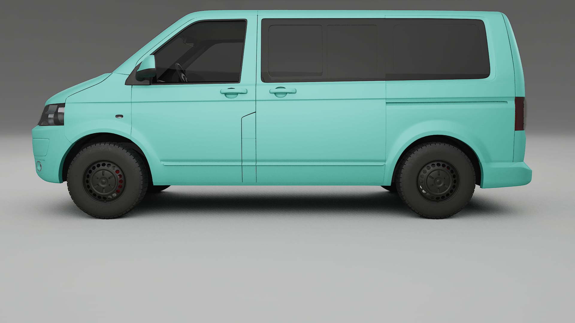 VW Transporter T5 Caravelle TPU Lakbeschermingsfolie | FROST Kleurveranderende PPF – Volledig Voorgesneden Kit