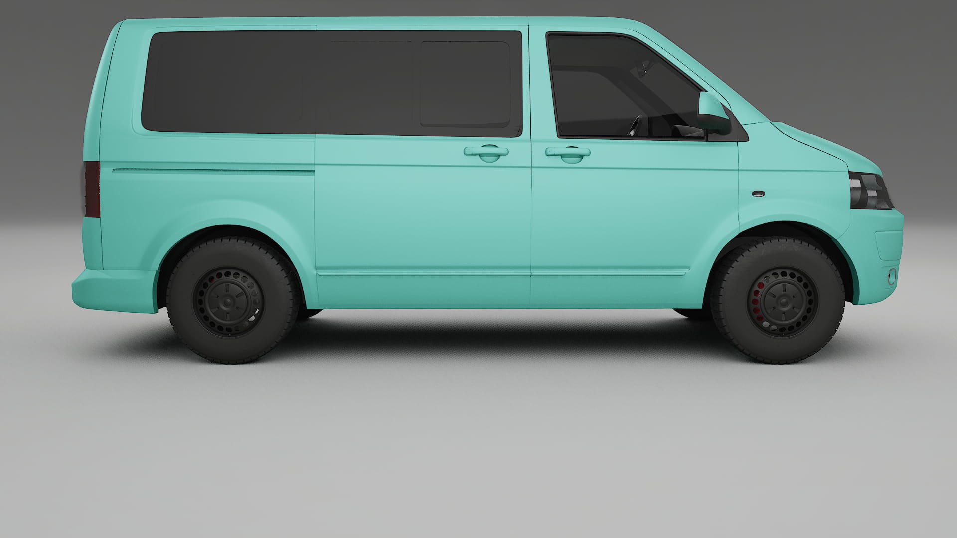 VW Transporter T5 Caravelle TPU Lakbeschermingsfolie | FROST Kleurveranderende PPF – Volledig Voorgesneden Kit