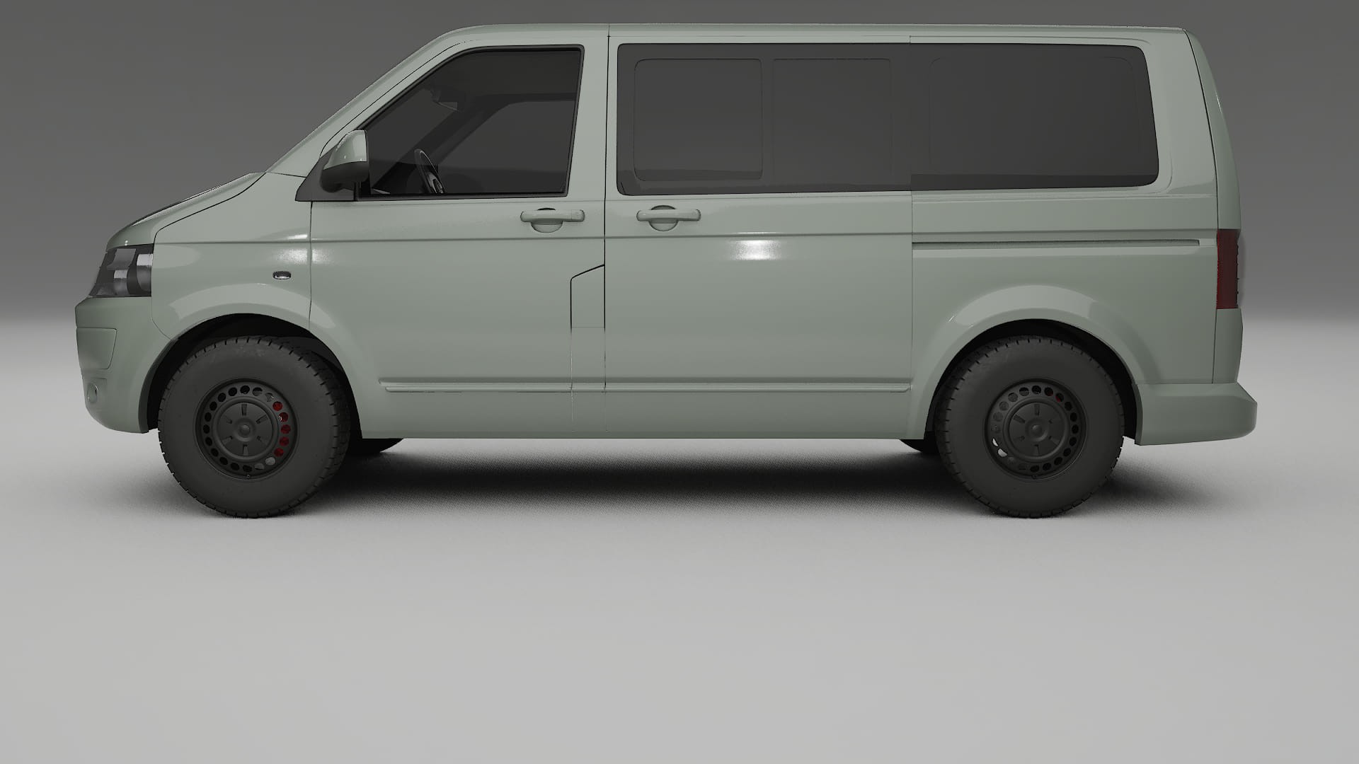 VW Transporter T5 Caravelle TPU Lakbeschermingsfolie | SLATE Kleurveranderende PPF – Volledig Voorgesneden Kit