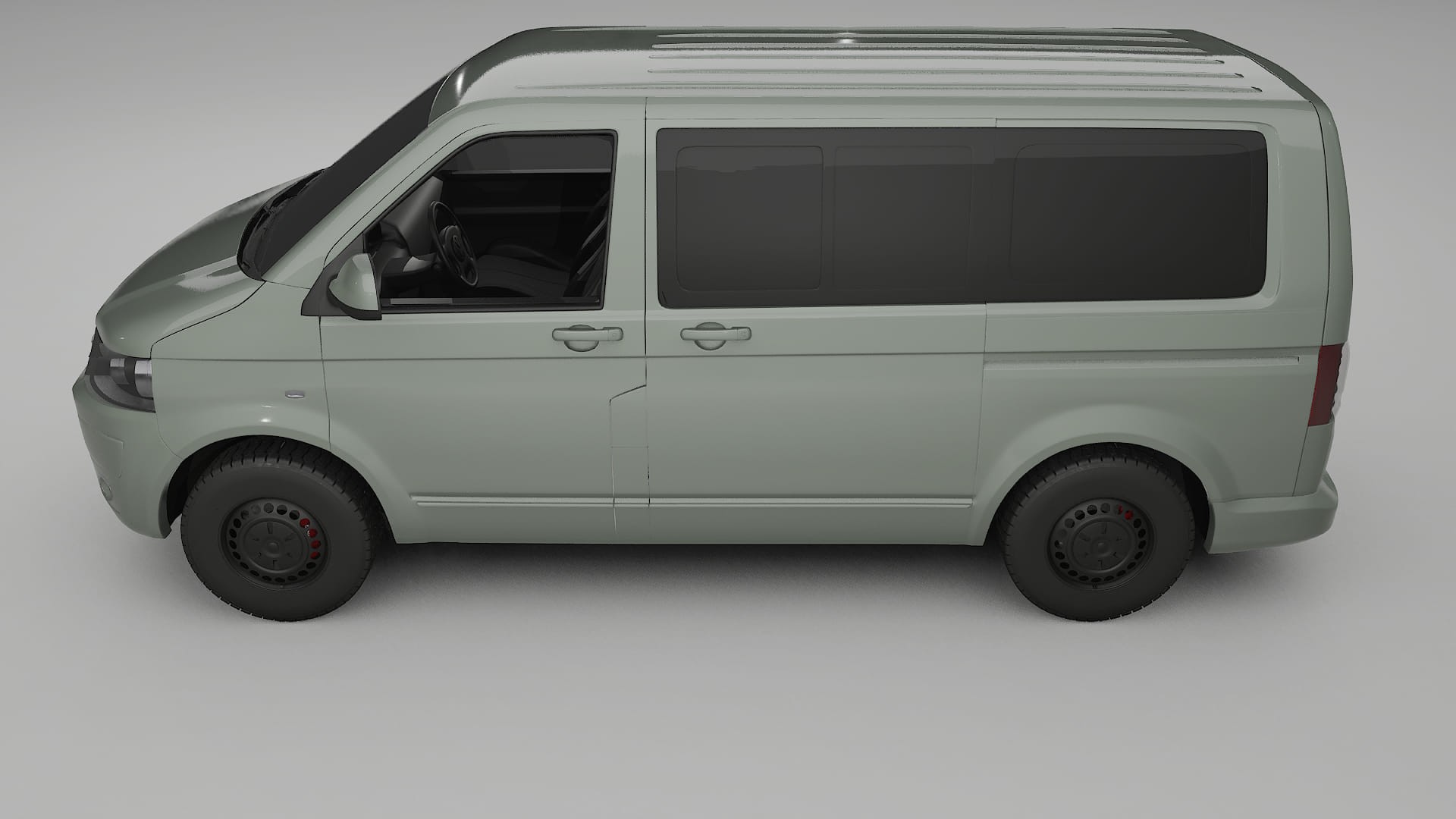 VW Transporter T5 Caravelle TPU Lakbeschermingsfolie | SLATE Kleurveranderende PPF – Volledig Voorgesneden Kit