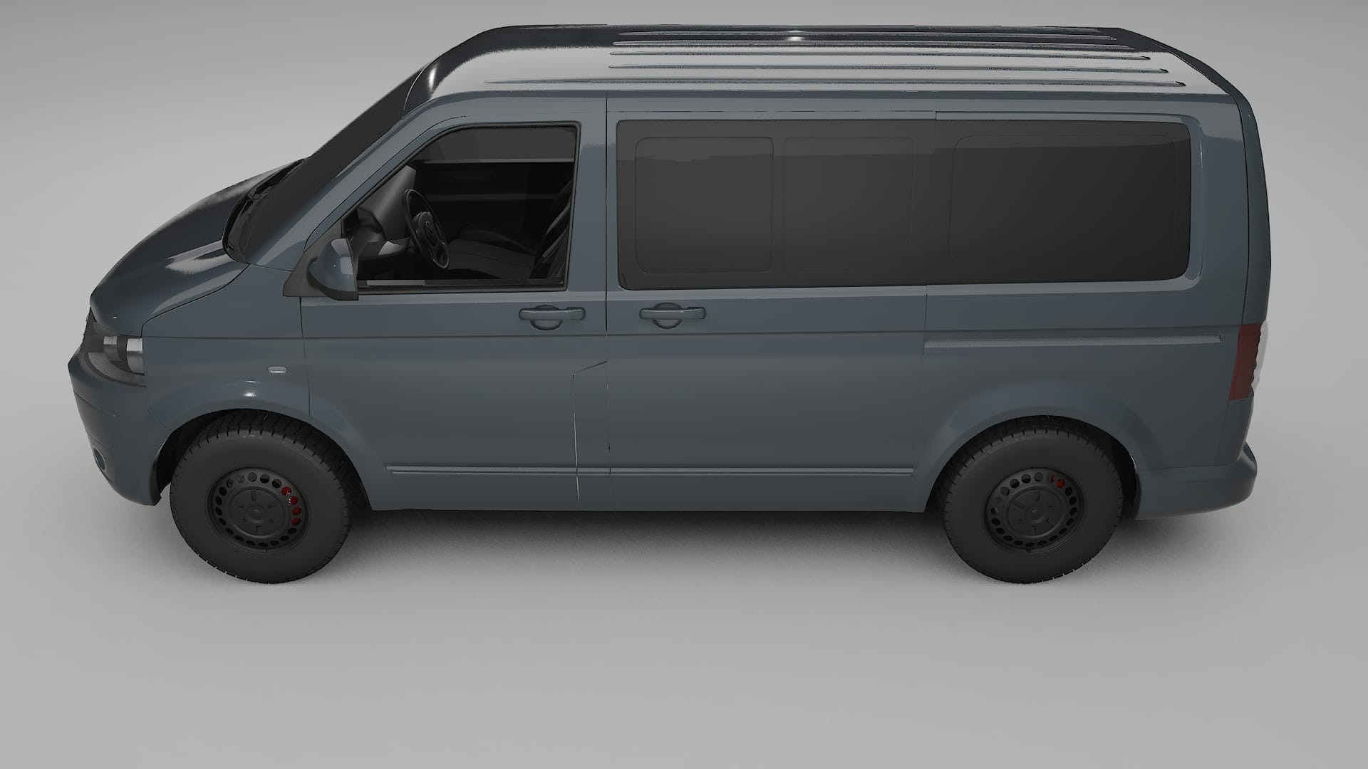 VW Transporter T5 Caravelle TPU Lakbeschermingsfolie | GRANITE Kleurveranderende PPF – Volledig Voorgesneden Kit