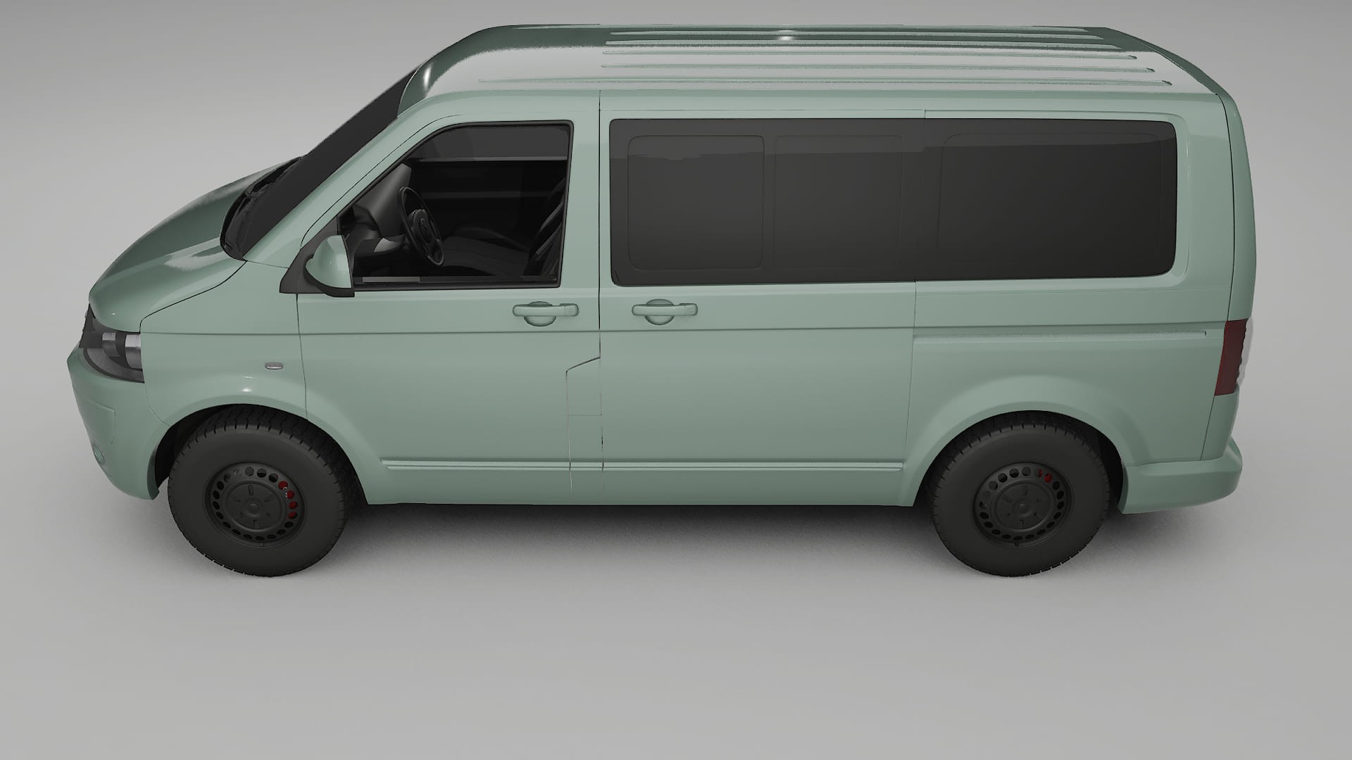 VW Transporter T5 Caravelle TPU Lakbeschermingsfolie | CINDER Kleurveranderende PPF – Volledig Voorgesneden Kit
