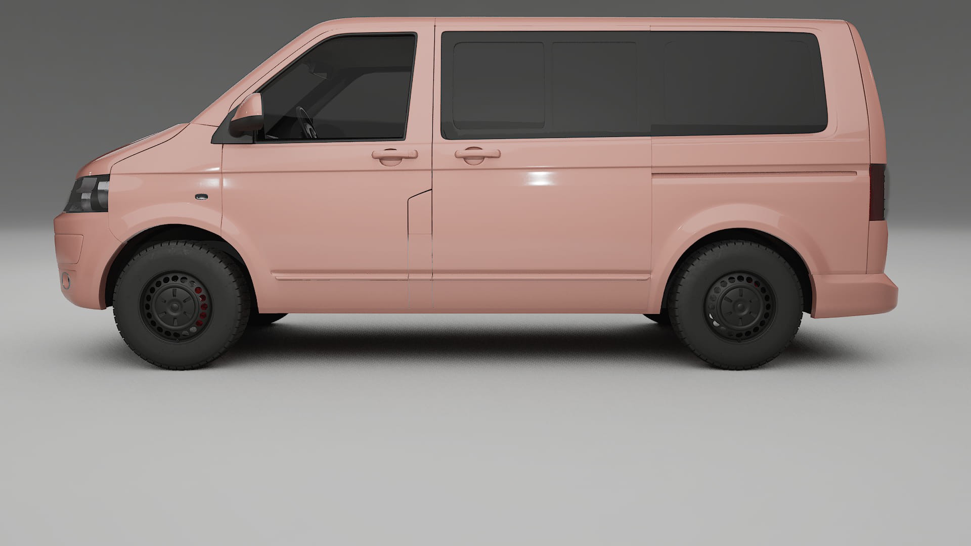VW Transporter T5 Caravelle TPU Lakbeschermingsfolie | BLUSH Kleurveranderende PPF – Volledig Voorgesneden Kit