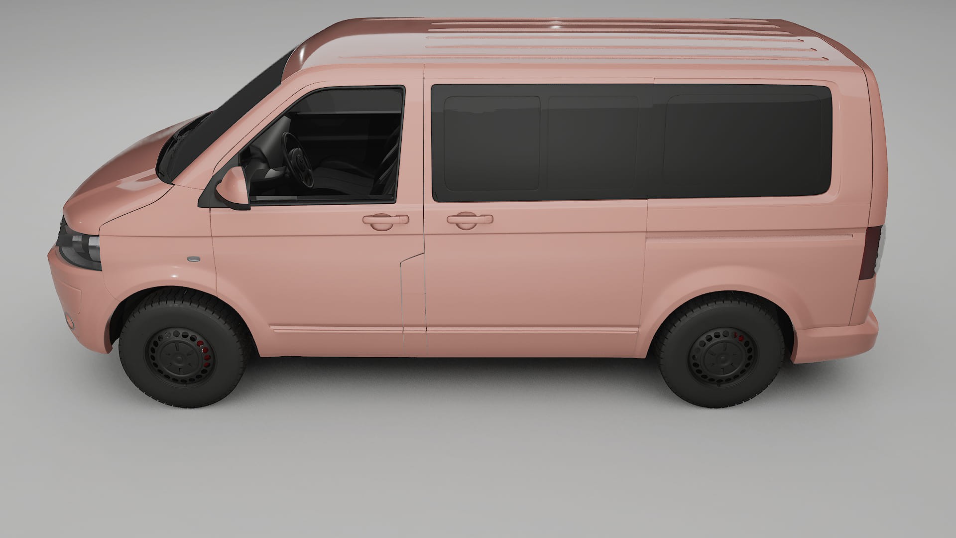 VW Transporter T5 Caravelle TPU Lakbeschermingsfolie | BLUSH Kleurveranderende PPF – Volledig Voorgesneden Kit